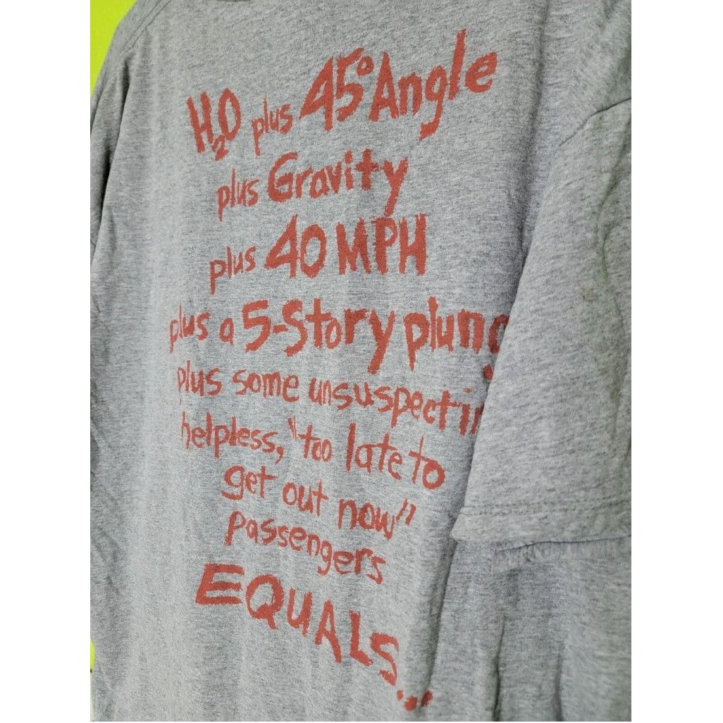 Disney Vintage 90s Y2K Disney Splash Mountain Promo Shirt Made In U Size US XXL / EU 58 / 5 - 4 Thumbnail