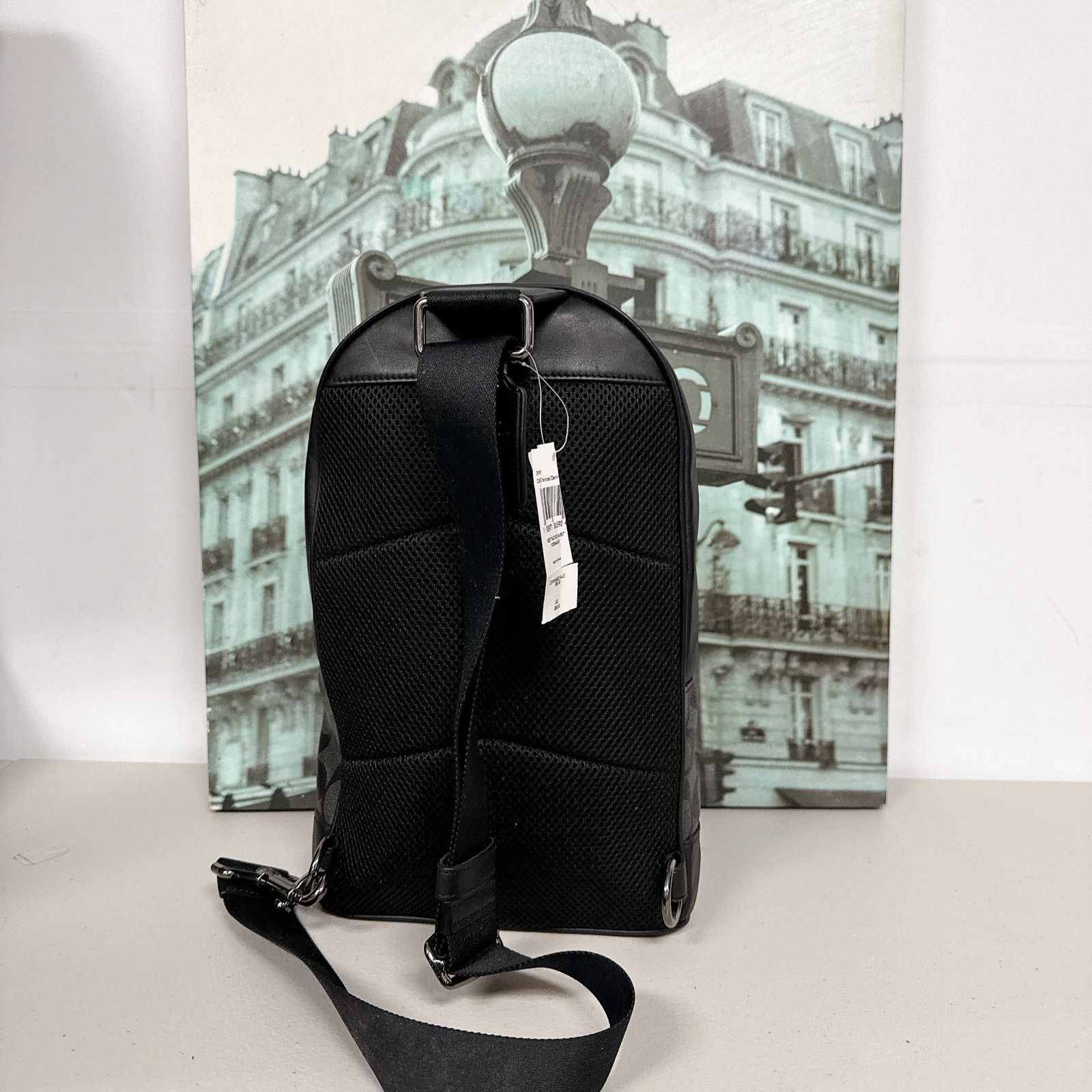 Coach Coach 2999 West Pack In Signature Canvas With Varsity Stripe Size ONE SIZE - 2 Thumbnail