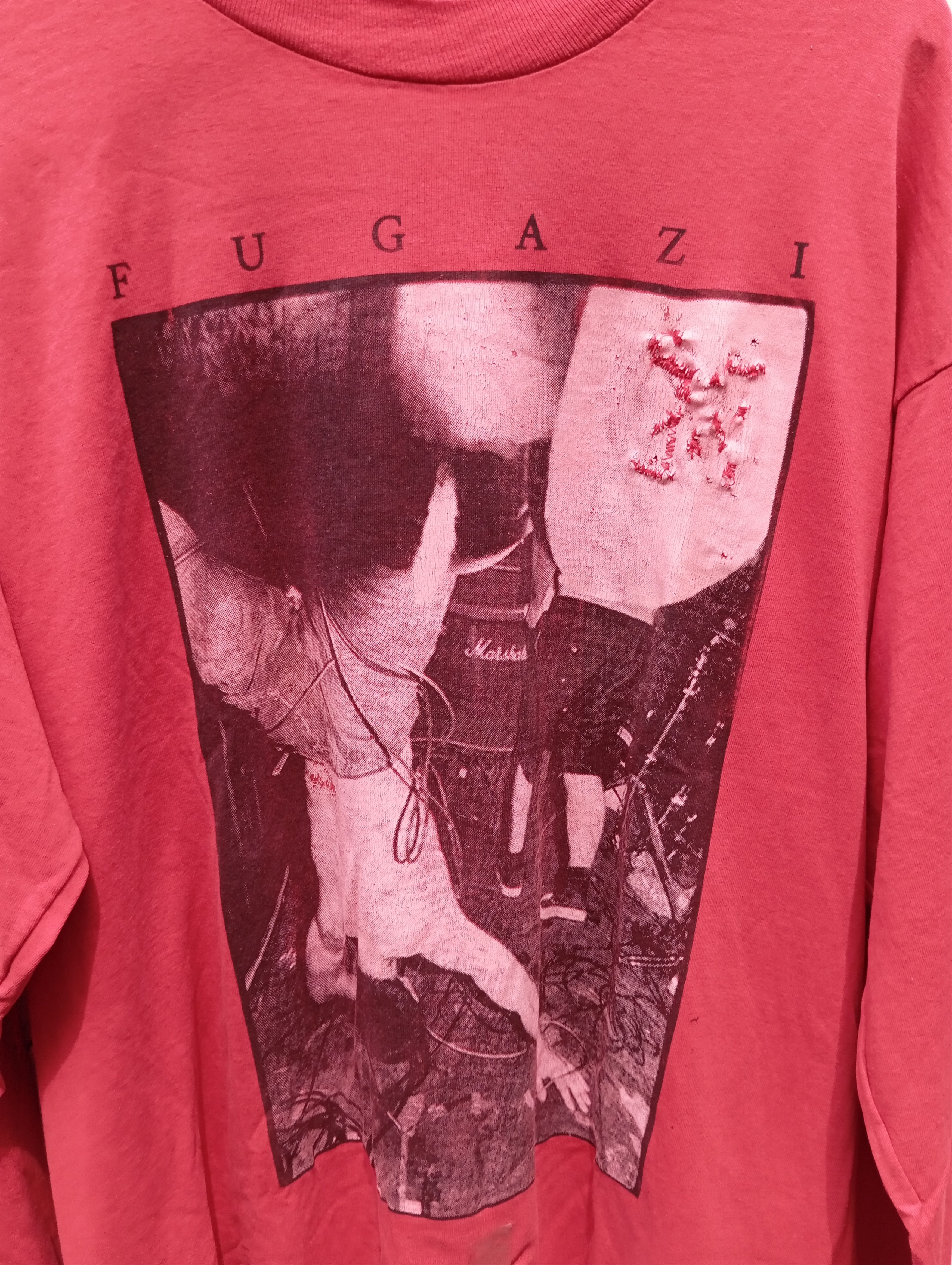 Vintage Vintage x bandtee 80s fugazi longsleve Size US XL / EU 56 / 4 - 10 Thumbnail