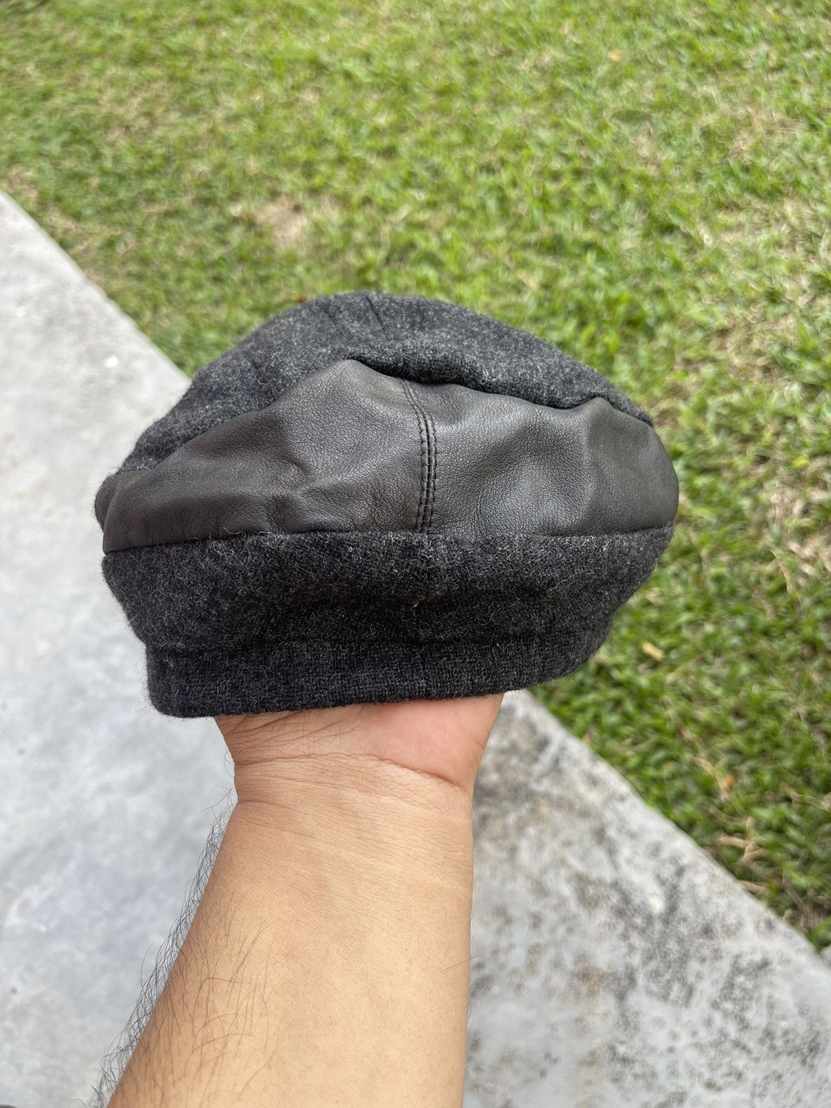CA4LA × Japanese Brand × Vintage CA4LA Newsboy Cap Wool 60’s French Gangster 57cm Size ONE SIZE - 10 Thumbnail