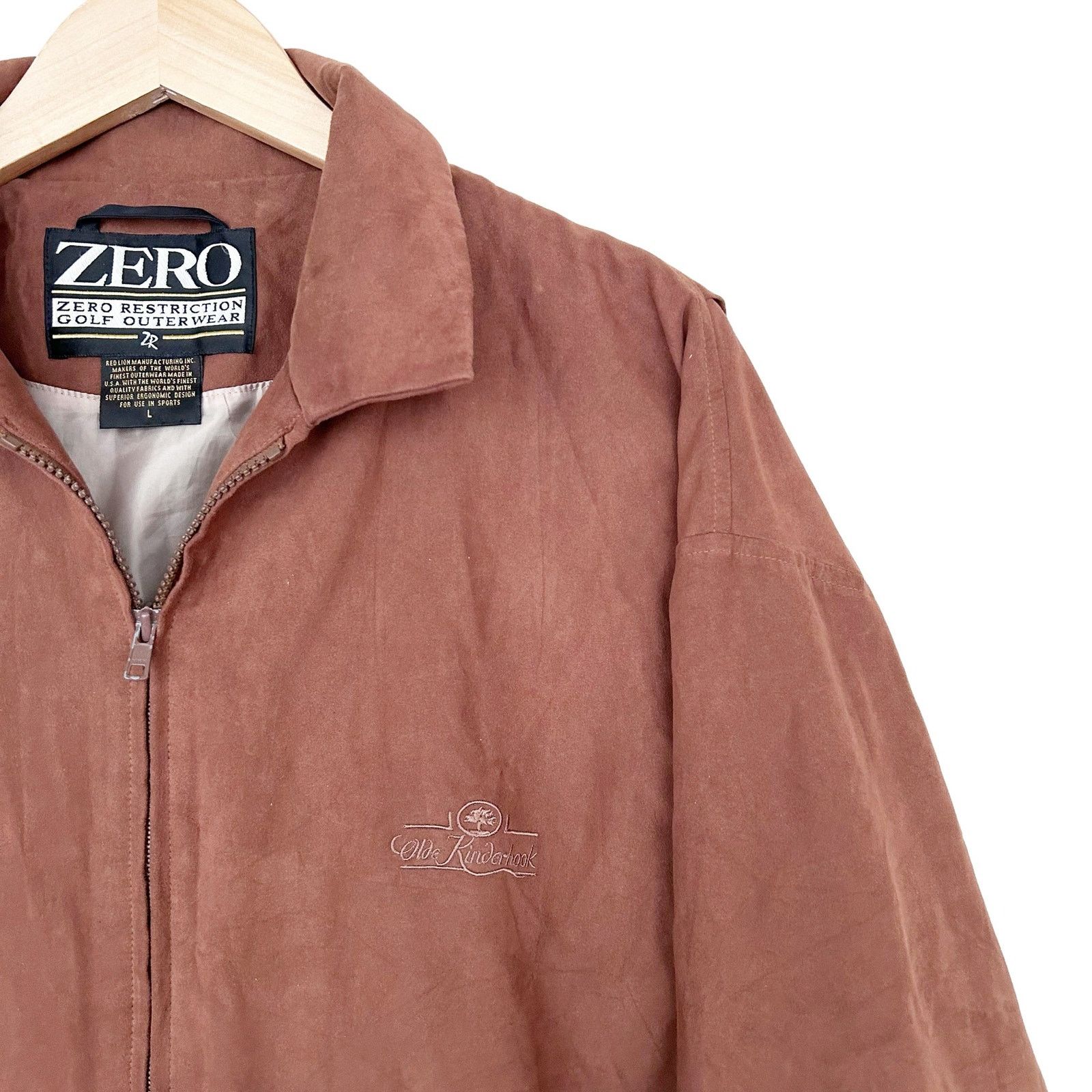 Other Zero Restriction Golf Outerwear Microsuede Full Zip Jacket L Size US L / EU 52-54 / 3 - 2 Thumbnail