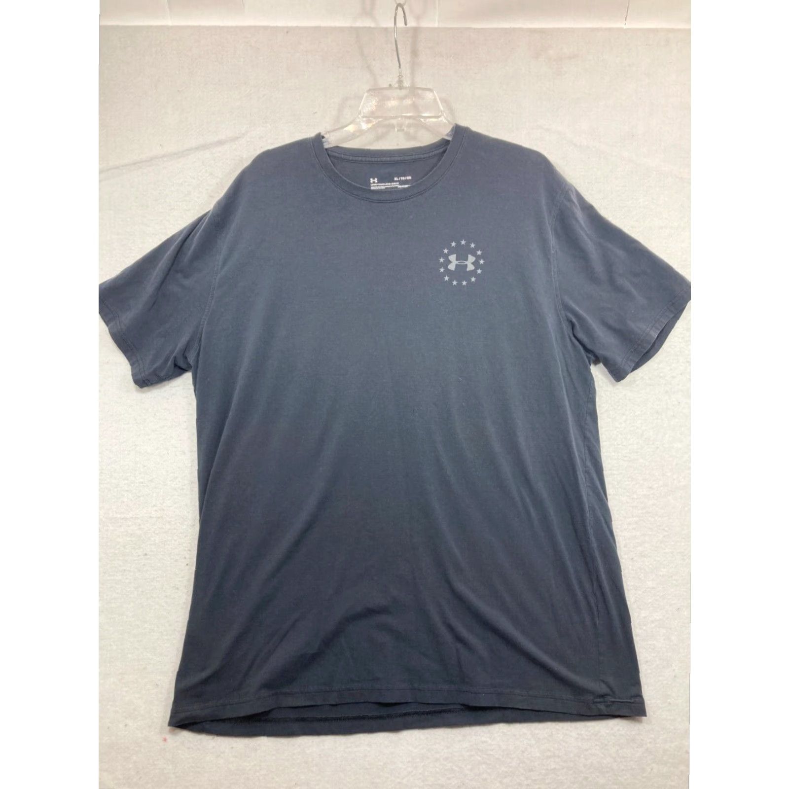 Under Armour Under Armour Mens Short Sleeve Blue Heatgear Freedom T Shirt XL Size US XL / EU 56 / 4 - 2 Thumbnail