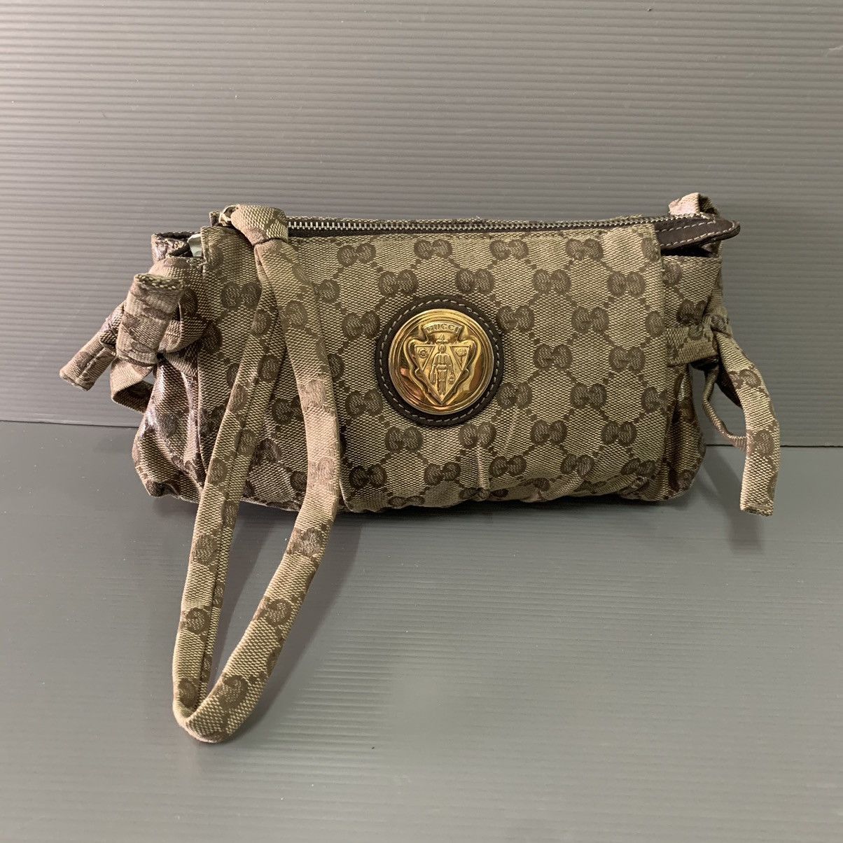 Gucci Gucci Monogram Clutch Bag Size ONE SIZE - 1 Thumbnail