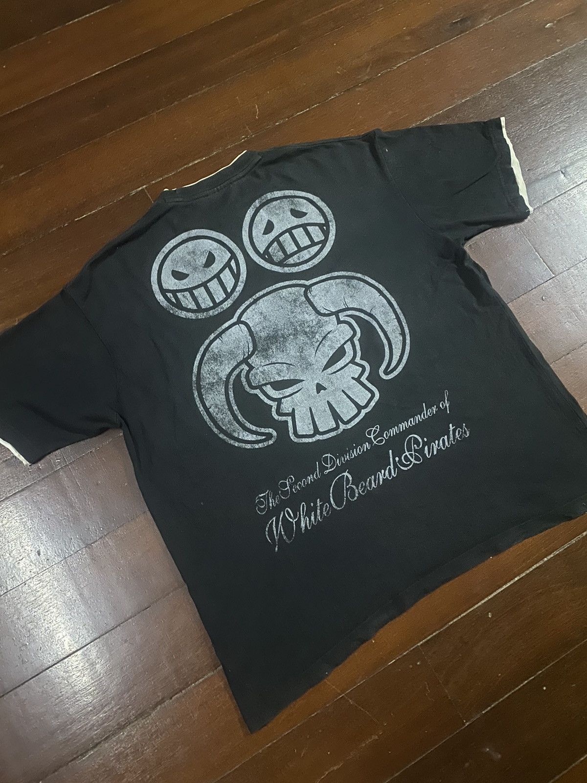 Anime × One Piece Rare One Piece character PORTGAE D ACE over print Tee Size US XXL / EU 58 / 5 - 10 Thumbnail