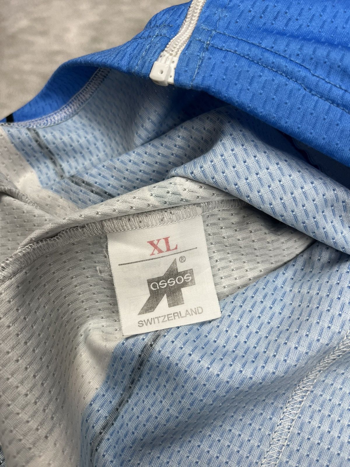 Vintage Vintage Assos Factory Team Cycling Jersey XL Blue Swiss Made Size US XL / EU 56 / 4 - 11 Thumbnail
