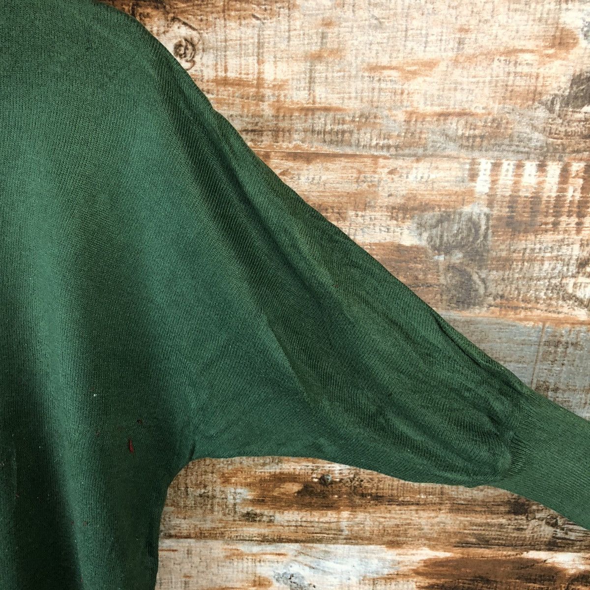 Aran Isles Knitwear Rope Picnic Green Knitwear #A962 Size M / US 6-8 / IT 42-44 - 10 Thumbnail