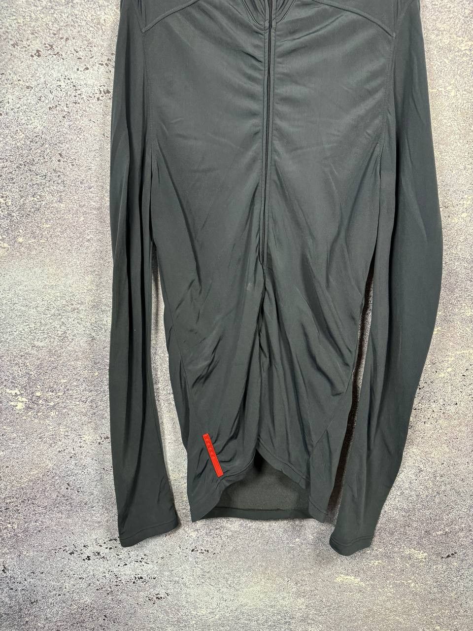 Prada Archive Prada Woman Red Tab Softshell Zip Sweater Size M / US 6-8 / IT 42-44 - 4 Thumbnail