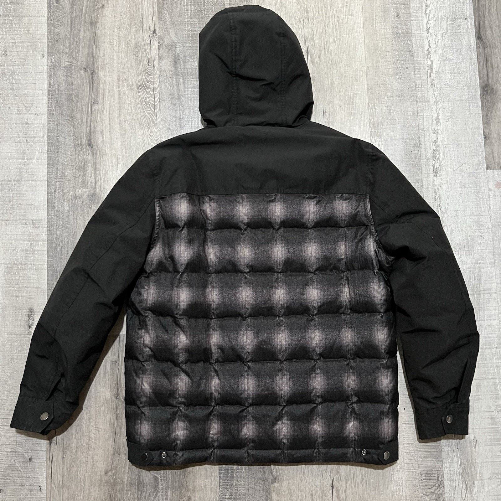 Pendleton Pendleton Black Shadow Plaid Hooded Puffer Ski Snow Jacket M Size US M / EU 48-50 / 2 - 2 Thumbnail