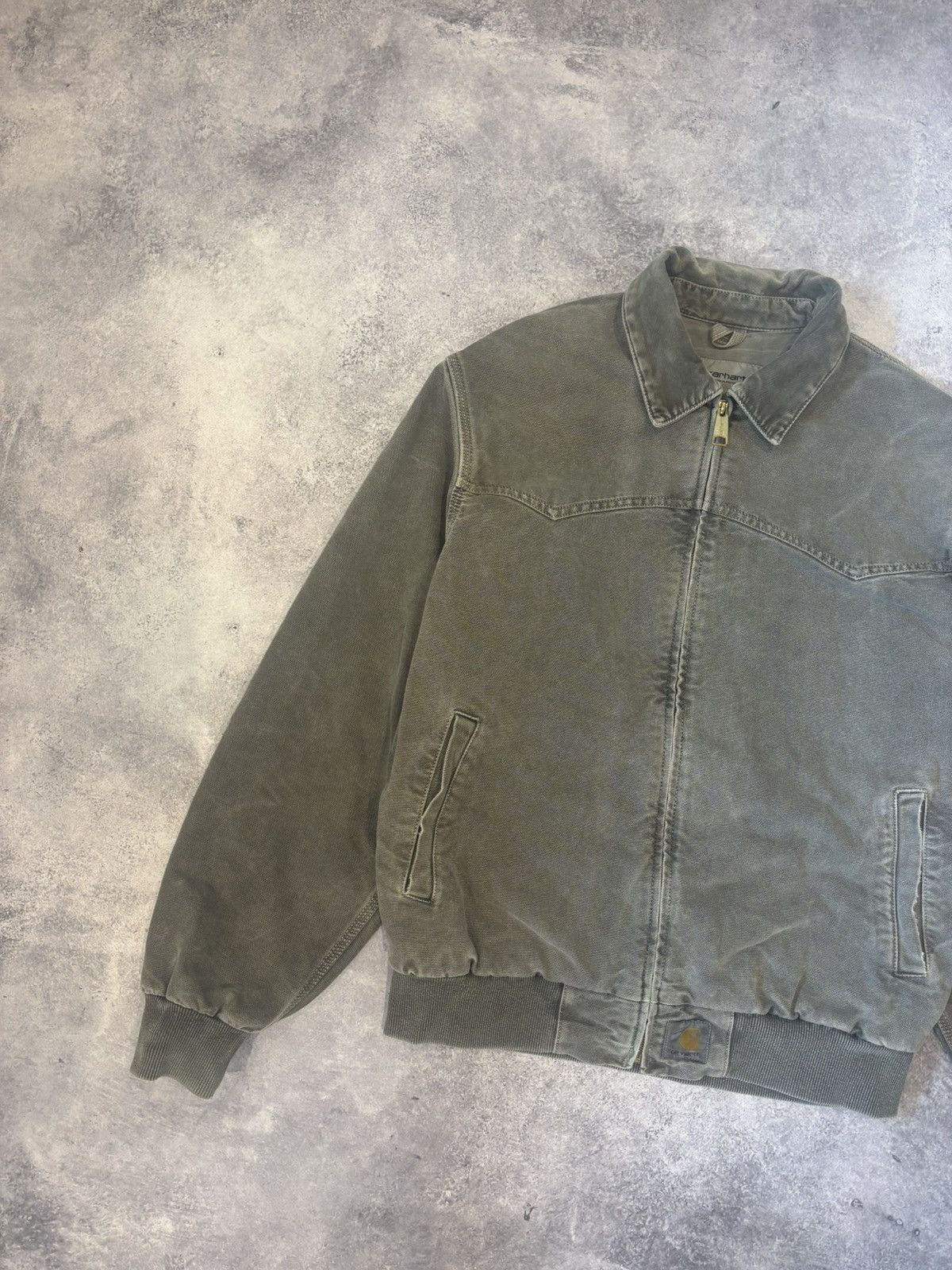 Carhartt RARE Carharrt Santa Fe washed vista bomber jacket Size US S / EU 44-46 / 1 - 4 Thumbnail