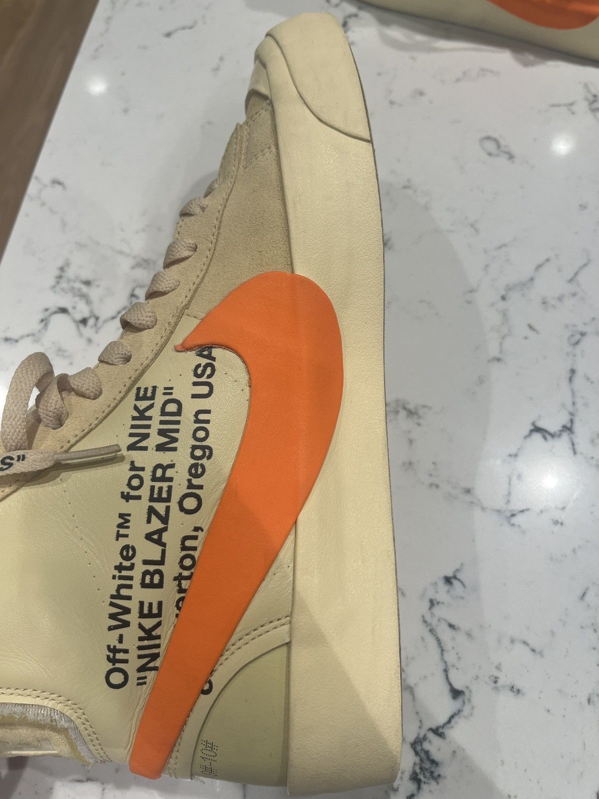 Nike × Off-White Nike Blazer Mid Off-White All Hallow's Eve Size US 9.5 / EU 42-43 - 10 Thumbnail