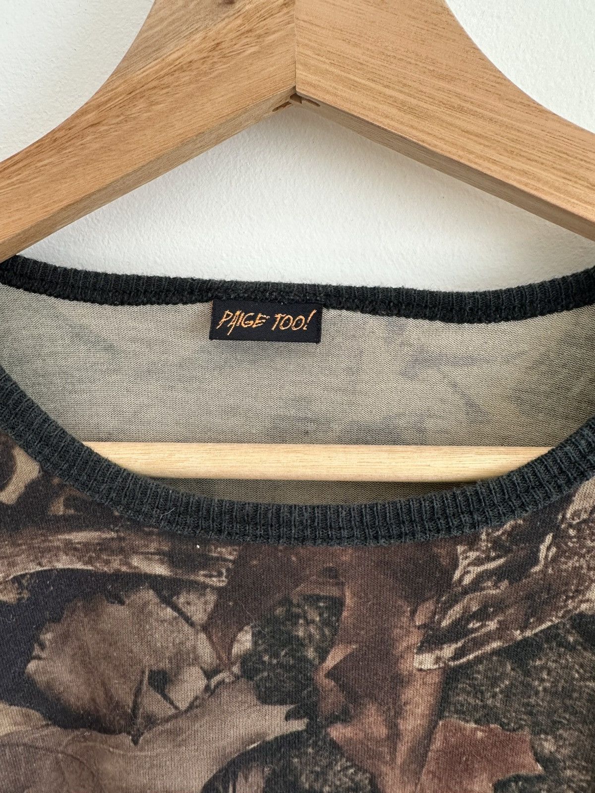 Other Page Too! Big Timber Camo Tee - All Over Leaf Print L Size L / US 10 / IT 46 - 3 Thumbnail