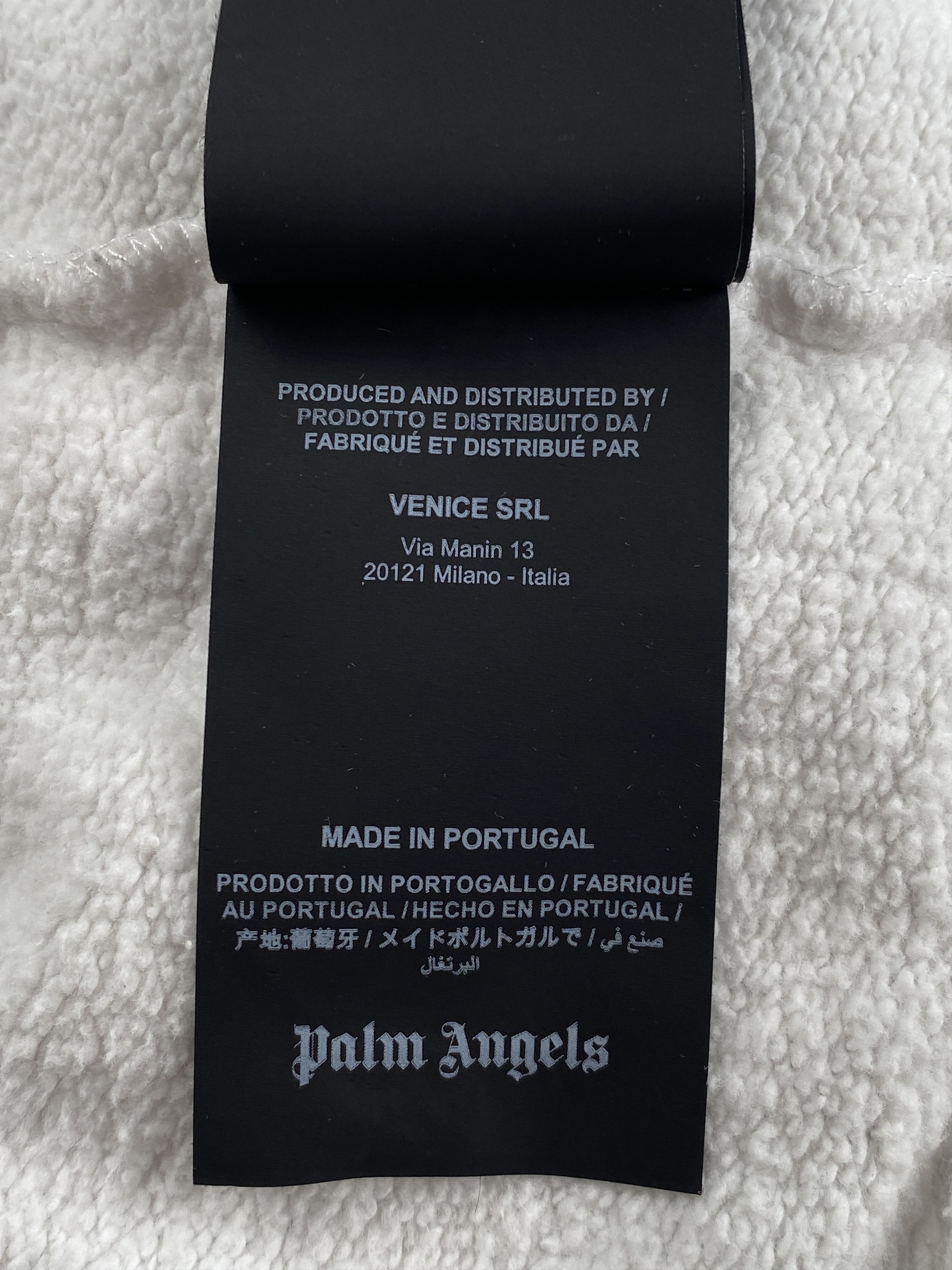 Palm Angels S/S 2020 Sprayed Logo Hoodie Size US XS / EU 42 / 0 - 22 Thumbnail