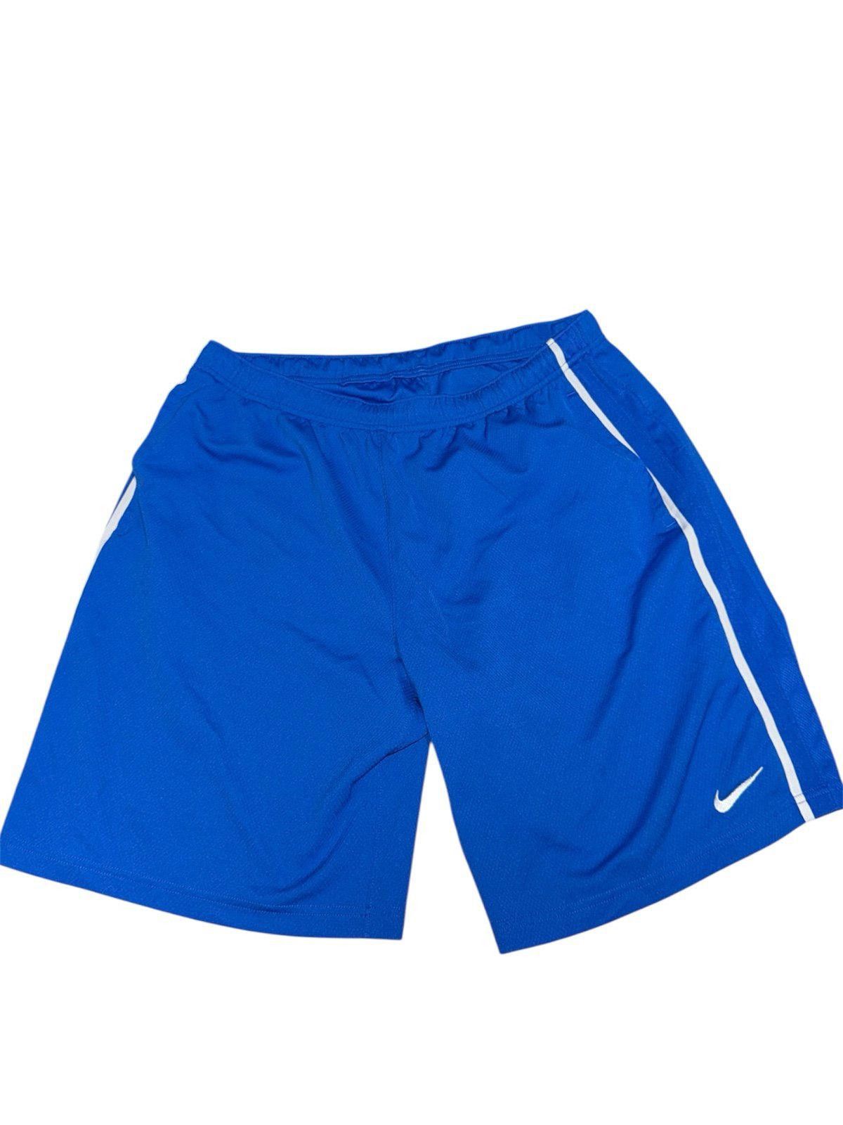 Nike Vintage Y2K Nike Baggy Blue Mesh Shorts Sz L Rare Size US 34 / EU 50 - 1 Thumbnail
