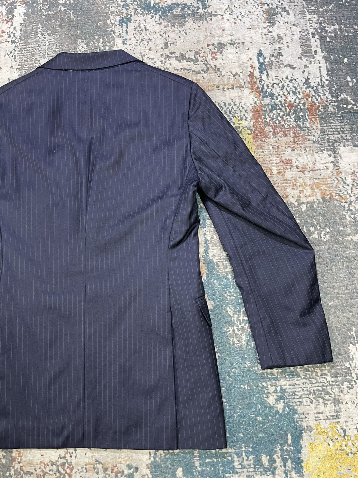 Loro Piana SHIPS x Loro Piana Pinstripes Double Slit Blazers Size US S / EU 44-46 / 1 - 6 Thumbnail