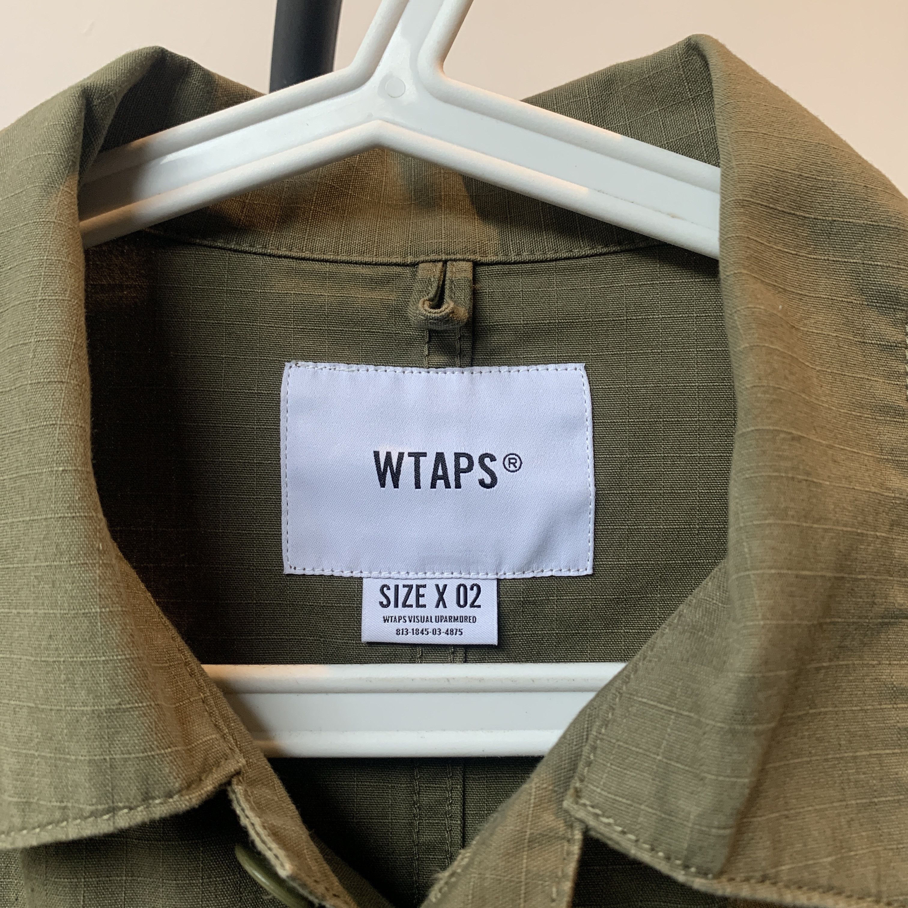 Japanese Brand × Wtaps Wtaps buds ss shirt cotton ripstop 2019 Size US M / EU 48-50 / 2 - 3 Thumbnail