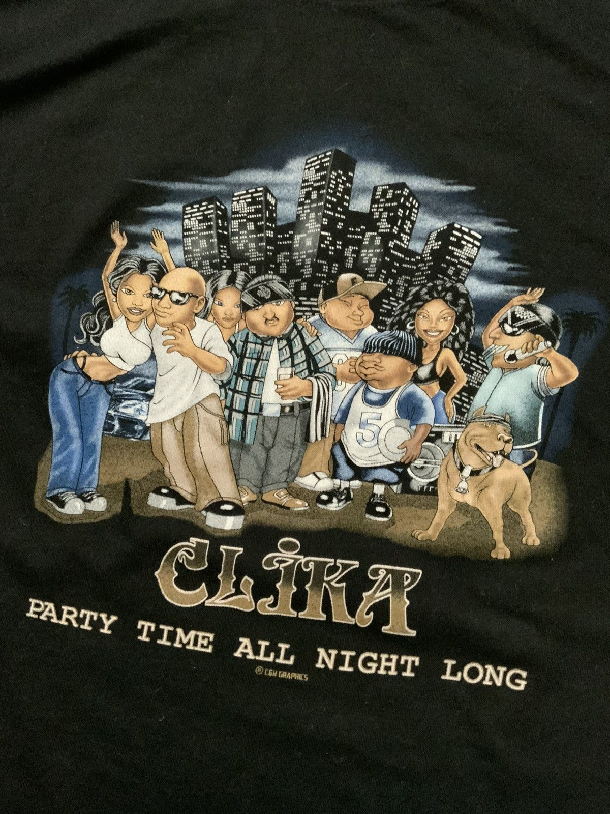 Other Clika Homies Party Cholo Chola Chicano Gangster T-Shirt Size US M / EU 48-50 / 2 - 5 Thumbnail