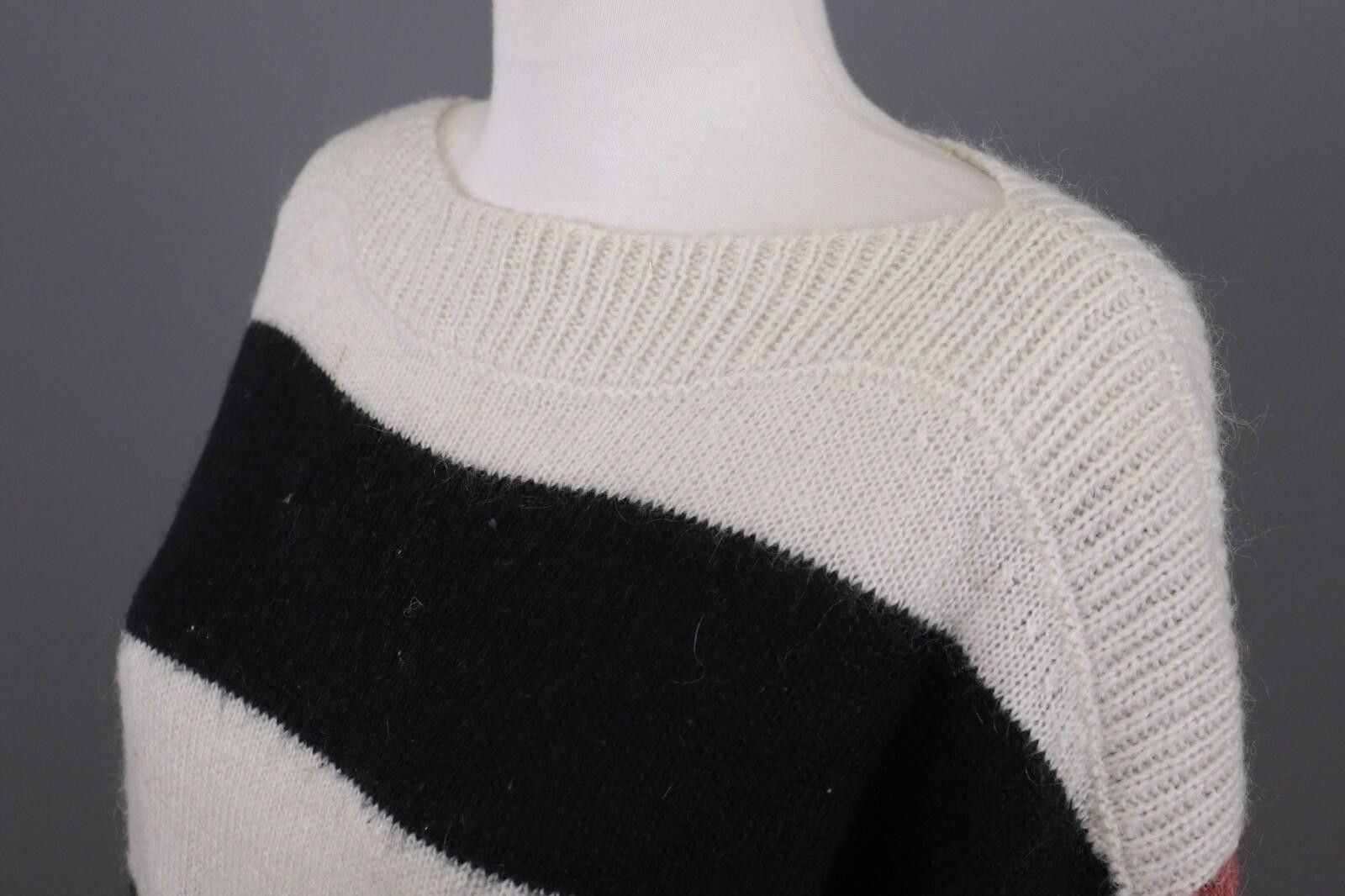 Allsaints All Saints Multicolor Striped Mohair Knit Sweater Size S Size S / US 4 / IT 40 - 9 Thumbnail