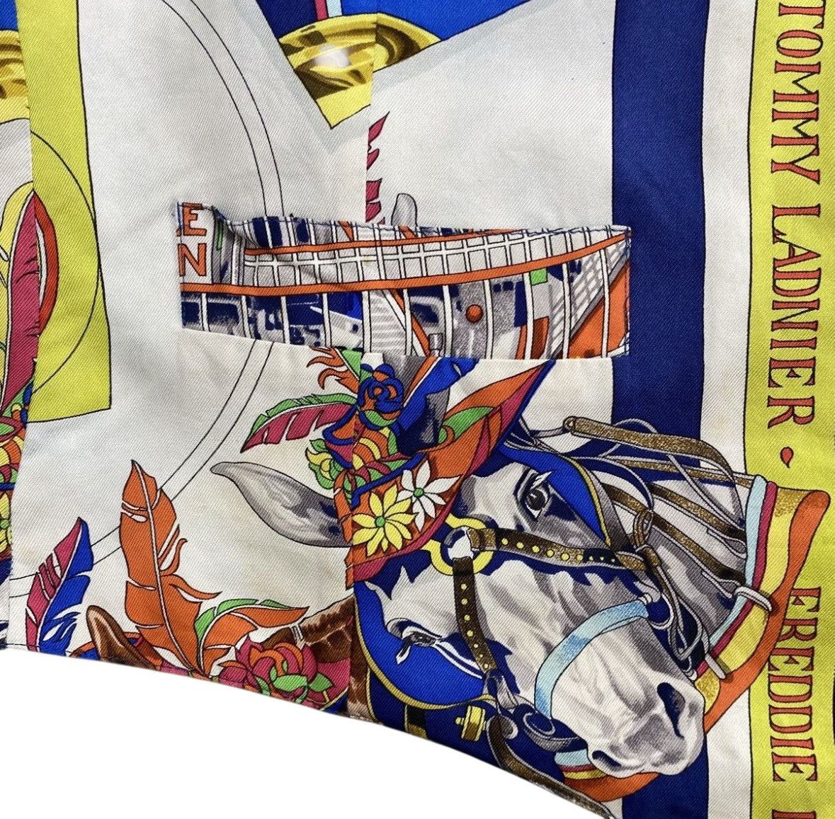 Hermes HOLY GRAILS!! Archives 90s Hermes VEST ALL OVER PRINT Size US M / EU 48-50 / 2 - 7 Thumbnail