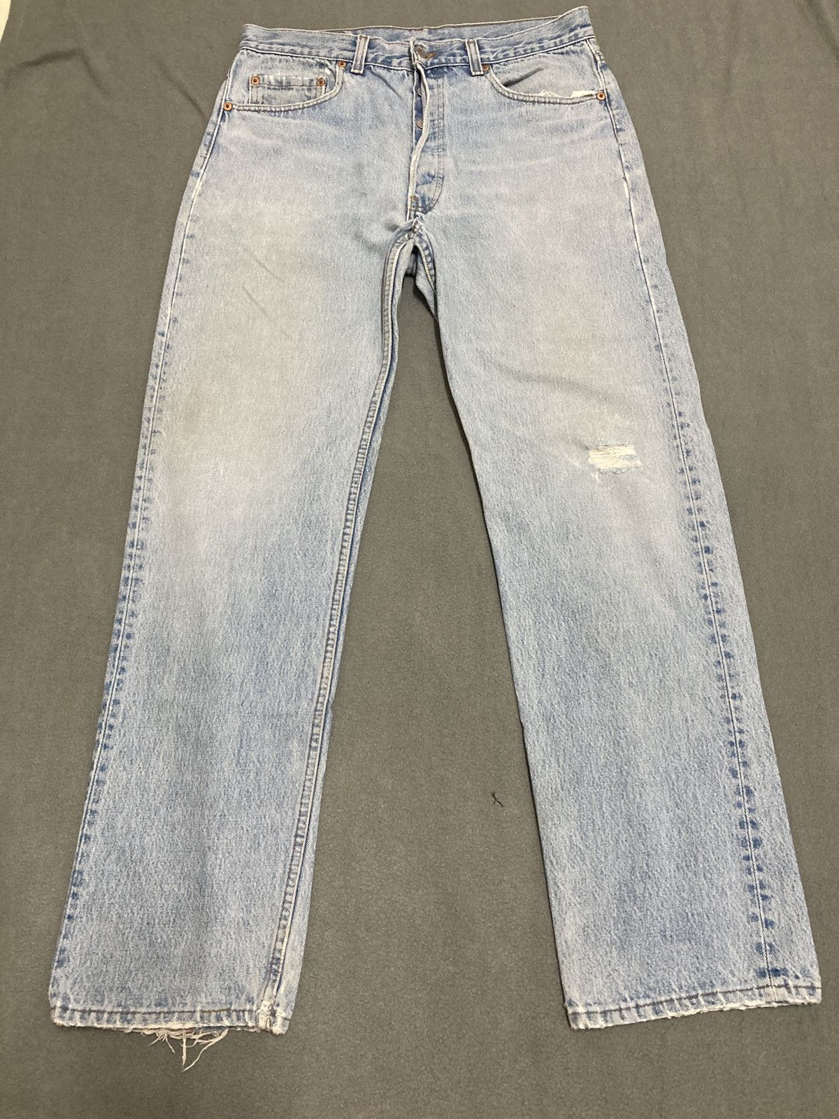 Levi's Vintage 90’s Levis 501 jeans Made in USA for Men Size US 34 / EU 50 - 1 Thumbnail