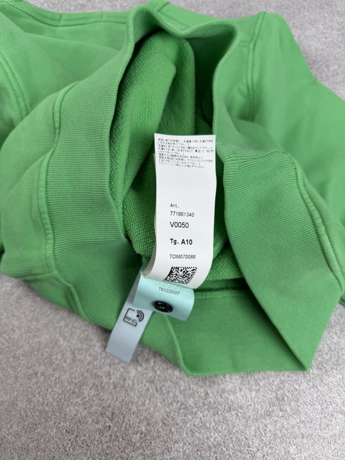 Stone Island Stone Island Junior Crewneck Sweatshirt Green Size 10Age Size US XXS / EU 40 - 11 Thumbnail