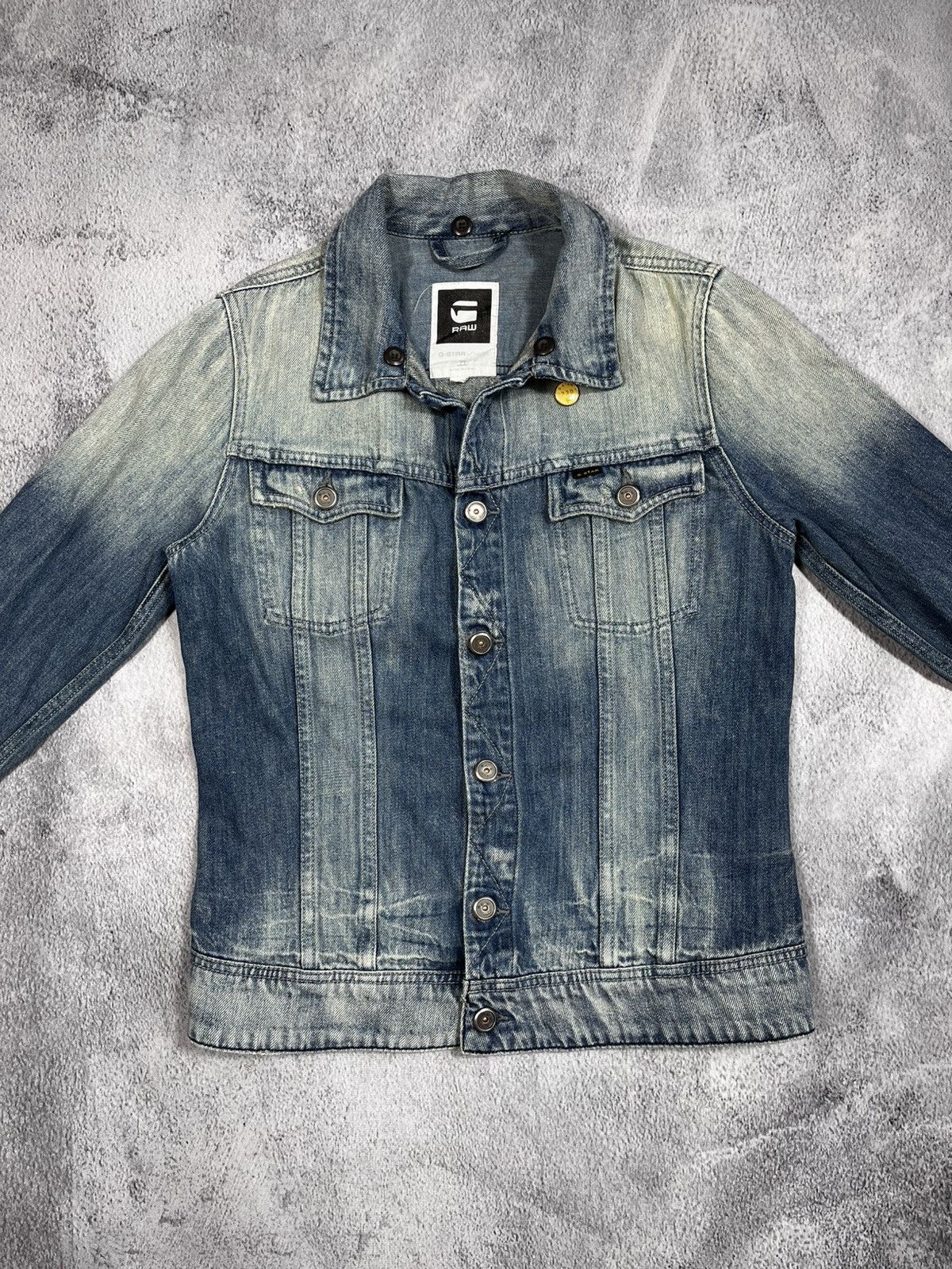 G-Star Vintage Y2K G Star denim jacket rare streetwear M Size M / US 6-8 / IT 42-44 - 3 Thumbnail
