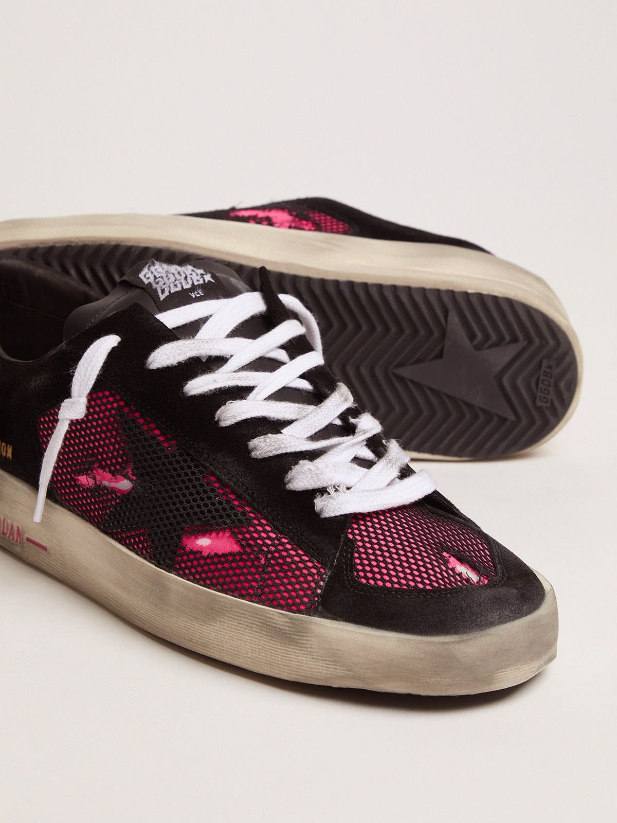 Golden Goose o1w1db10425 Limited Edition LAB Stardan Sneakers Size US 8 / EU 41 - 5 Thumbnail