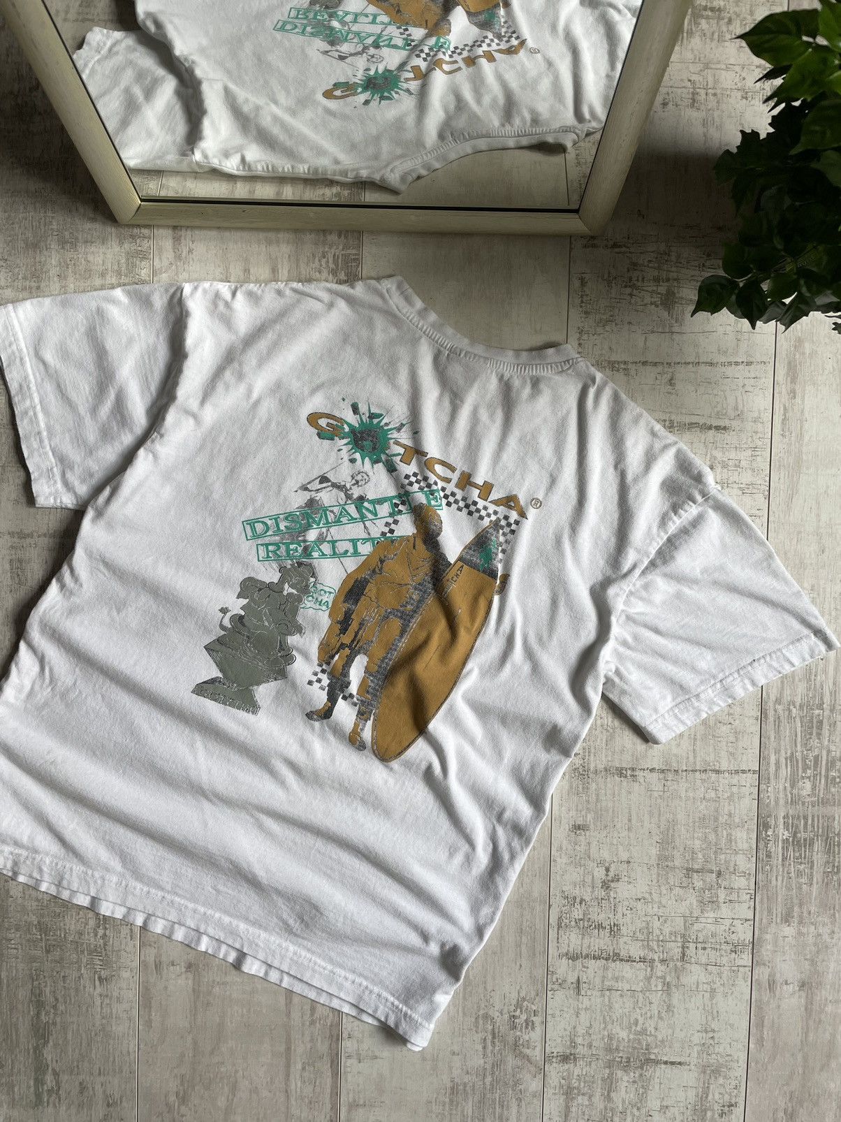 Gotcha × Vintage Vintage Gotcha Tee Dismatie Reality Surf Y2K Designer Size US M / EU 48-50 / 2 - 4 Thumbnail