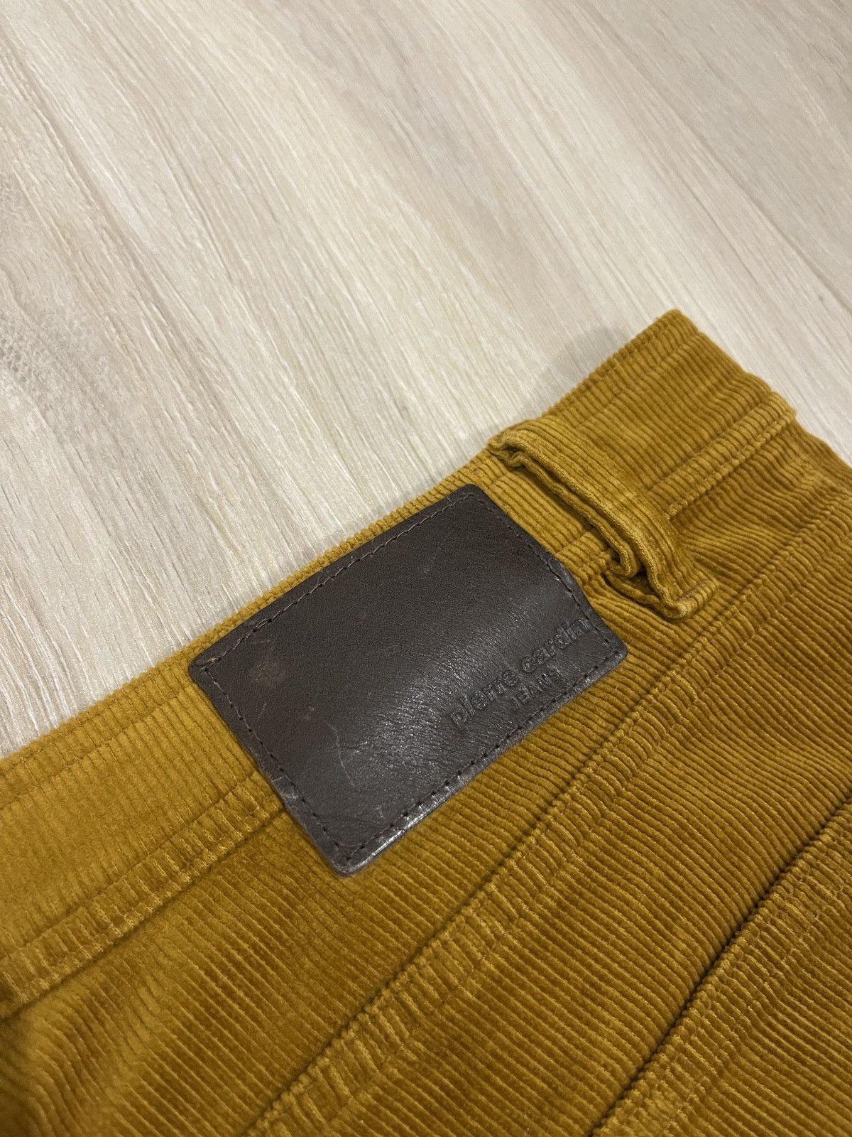 Pierre Cardin Pierre cardin corduroy mustard pants beige W44 Size US 44 / EU 60 - 6 Thumbnail