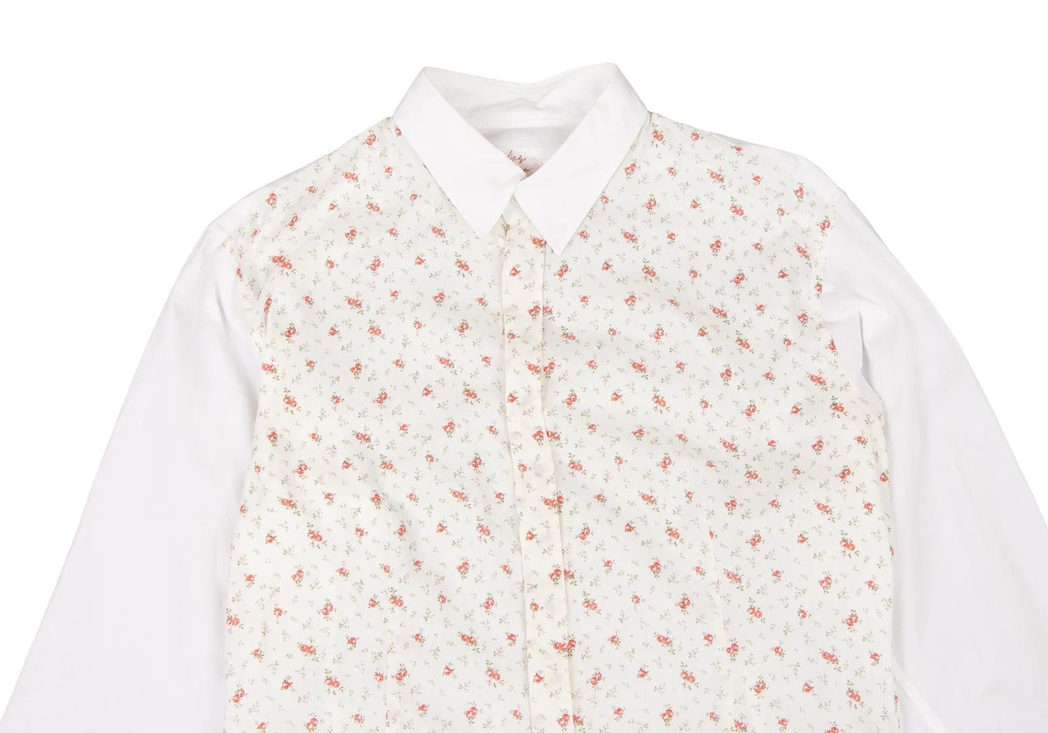 Yohji Yamamoto YOHJI YAMAMOTO Cotton Flower Shirt White 3 Size US S / EU 44-46 / 1 - 2 Thumbnail