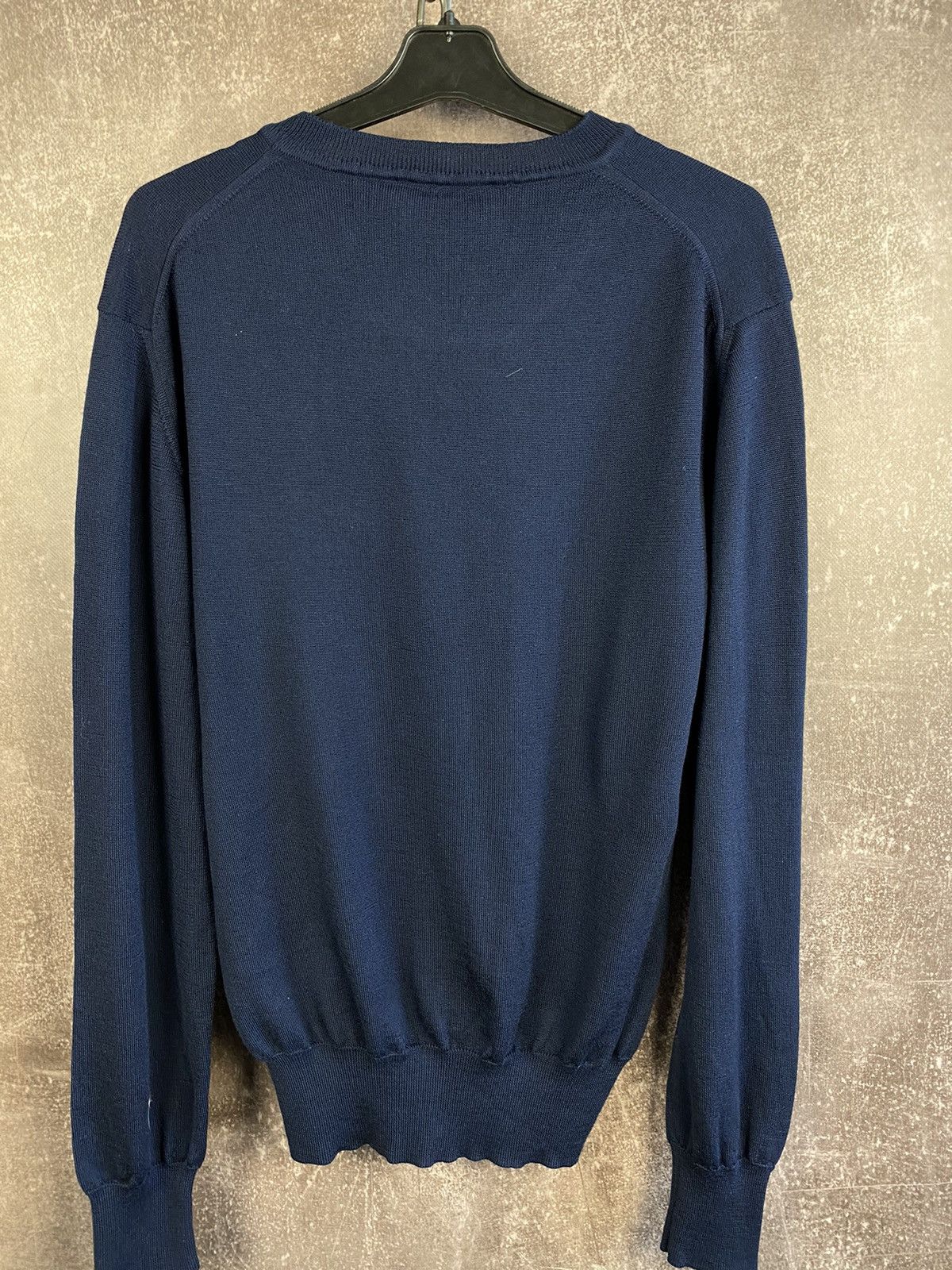 Vivienne Westwood Vintage Vivienne Westwood Sweater Jumper Orb Luxury Blue Men Size US L / EU 52-54 / 3 - 4 Thumbnail