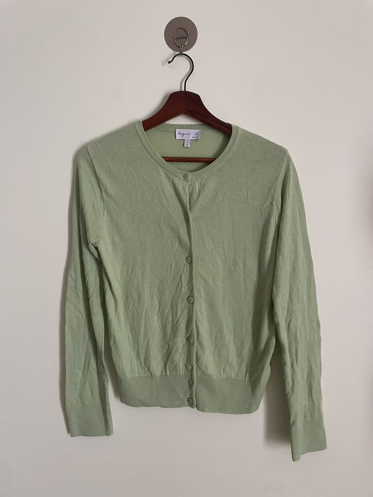 agnes b. Agnes B. Cotton Sweater Size S / US 4 / IT 40 - 1 Thumbnail