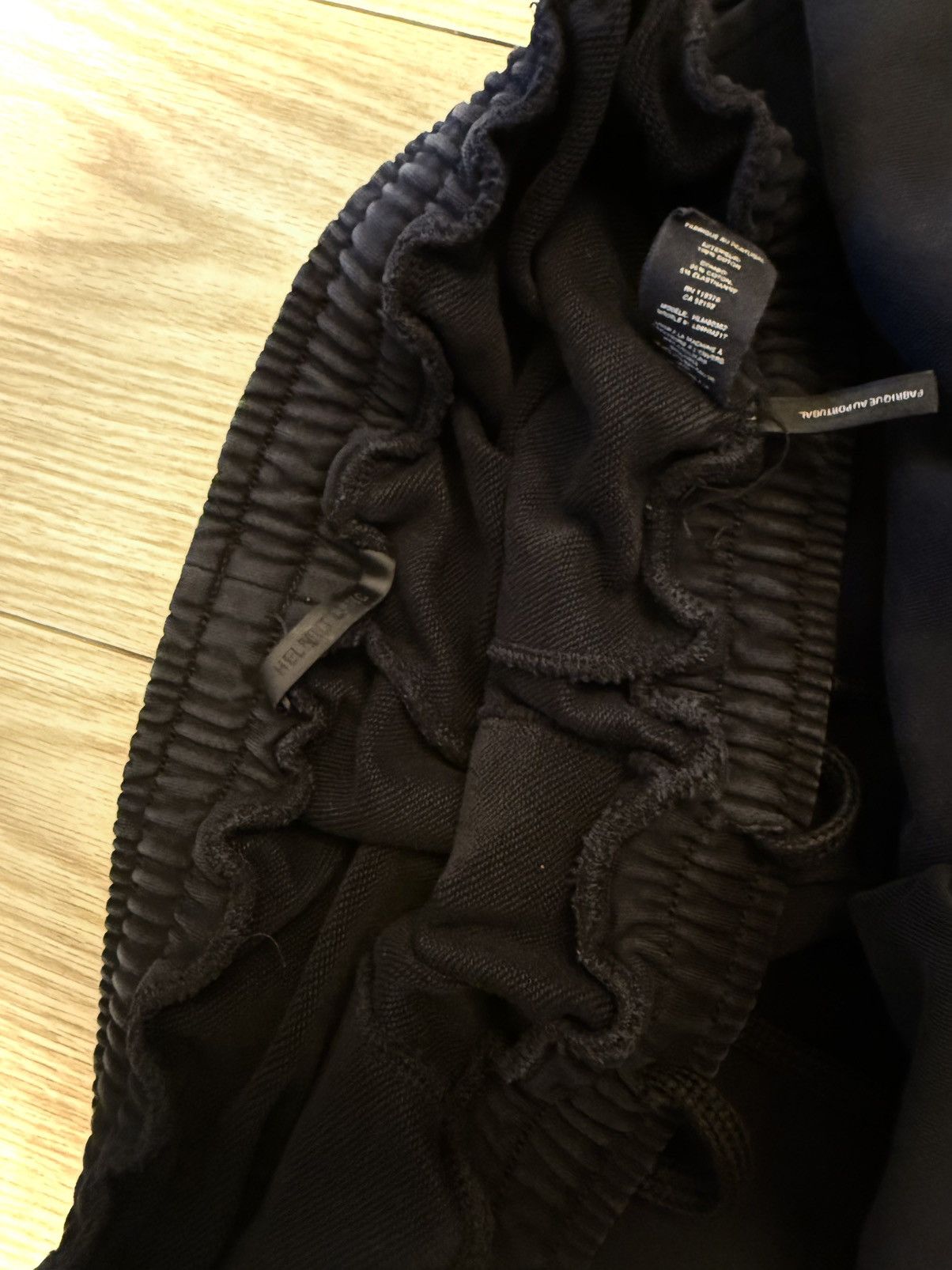 Helmut Lang Helmut Lang Black Joggers Minimalist Designer Sweatpants Size US 32 / EU 48 - 4 Thumbnail