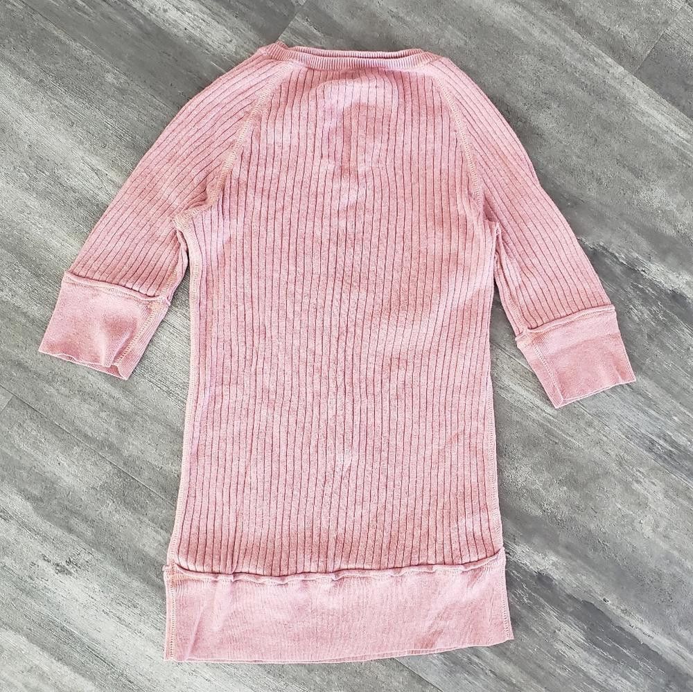 Designer Dust Pink Mossimo Button Detailed Sweater Size M / US 6-8 / IT 42-44 - 2 Thumbnail