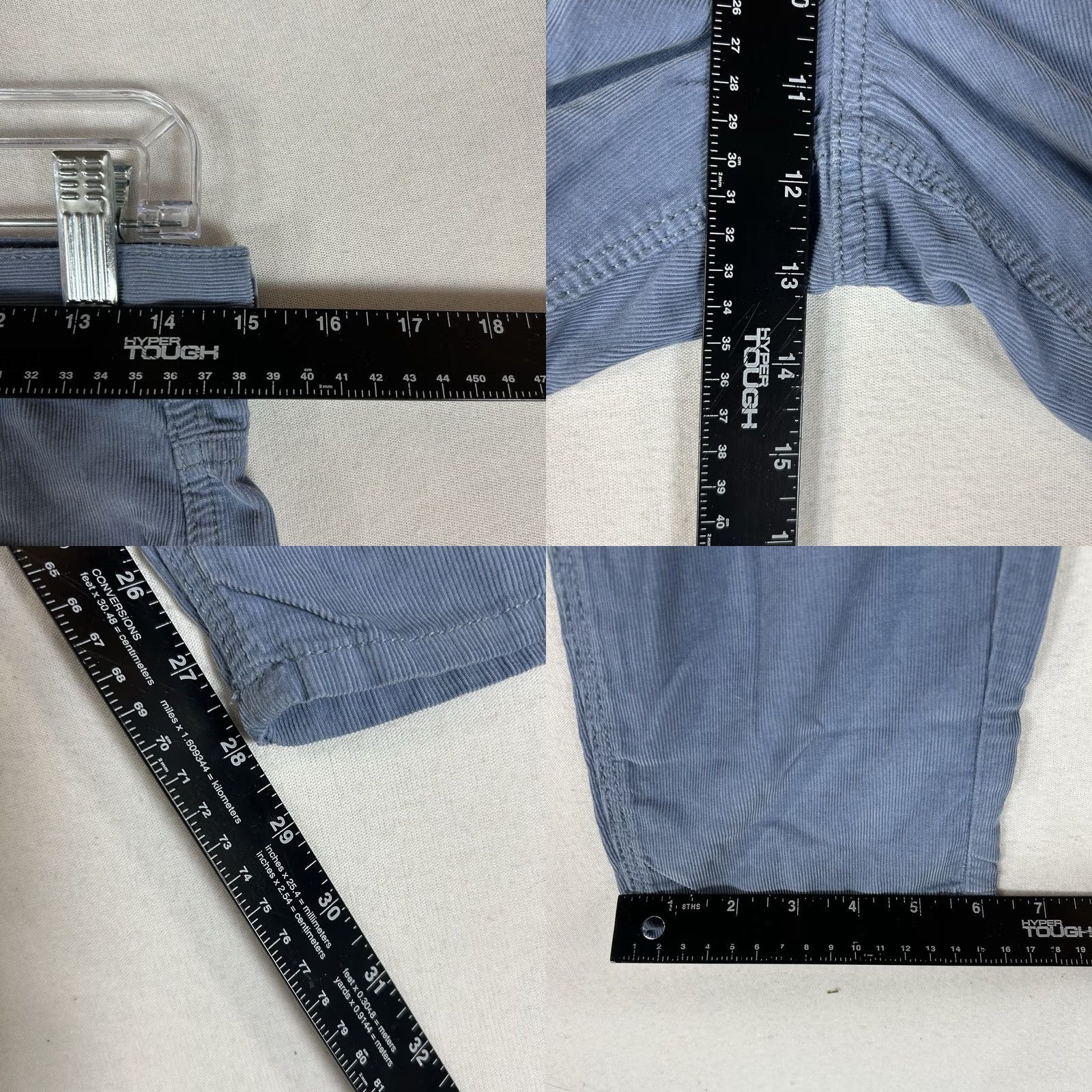 American Eagle Outfitters American Eagle Outfitters Mom Jeans Corduroy 4 Blue High Rise High Waisted Jeans Womens NWT Vintage: No Size 27" / US 4 / IT 40 - 9 Thumbnail