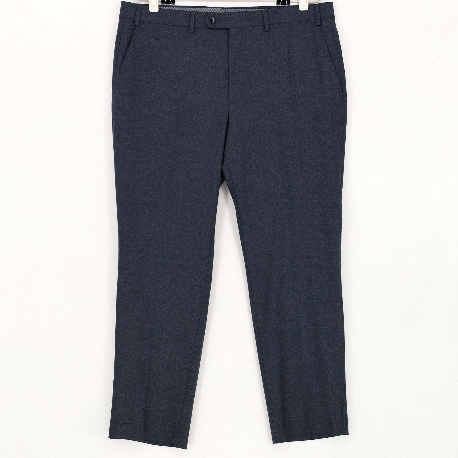 Michael Kors Michael Kors Men's Grey Wool Classic Suit Pants Size 38W 30L Size US 38 / EU 54 - 2 Thumbnail