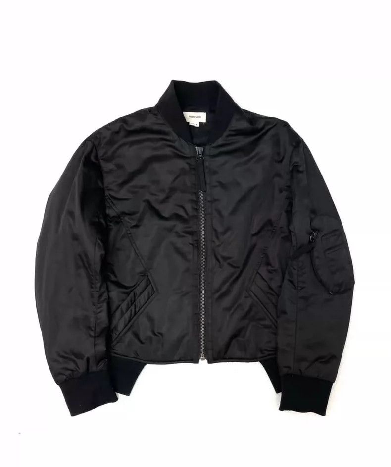 Helmut Lang HELMUT LANG Short coat flight jacket Size US L / EU 52-54 / 3 - 8 Thumbnail