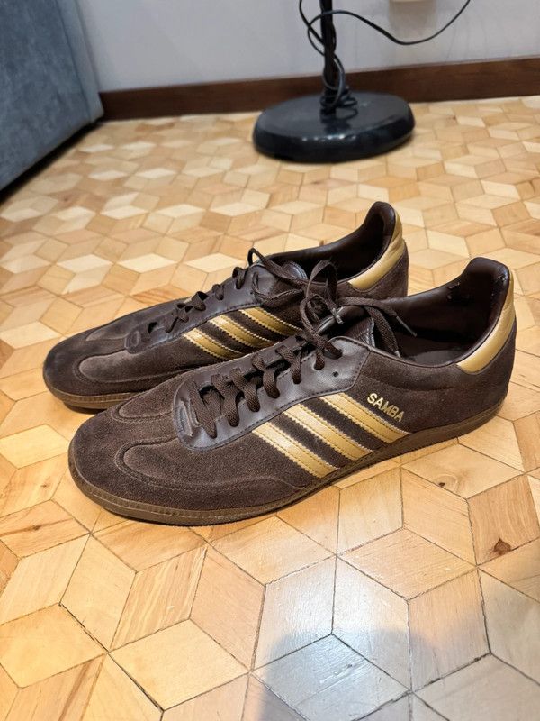 Adidas Adidas Samba Brown Gum OG Sneakers 47 1/3 shoes Size US 12.5 / EU 45-46 - 2 Thumbnail