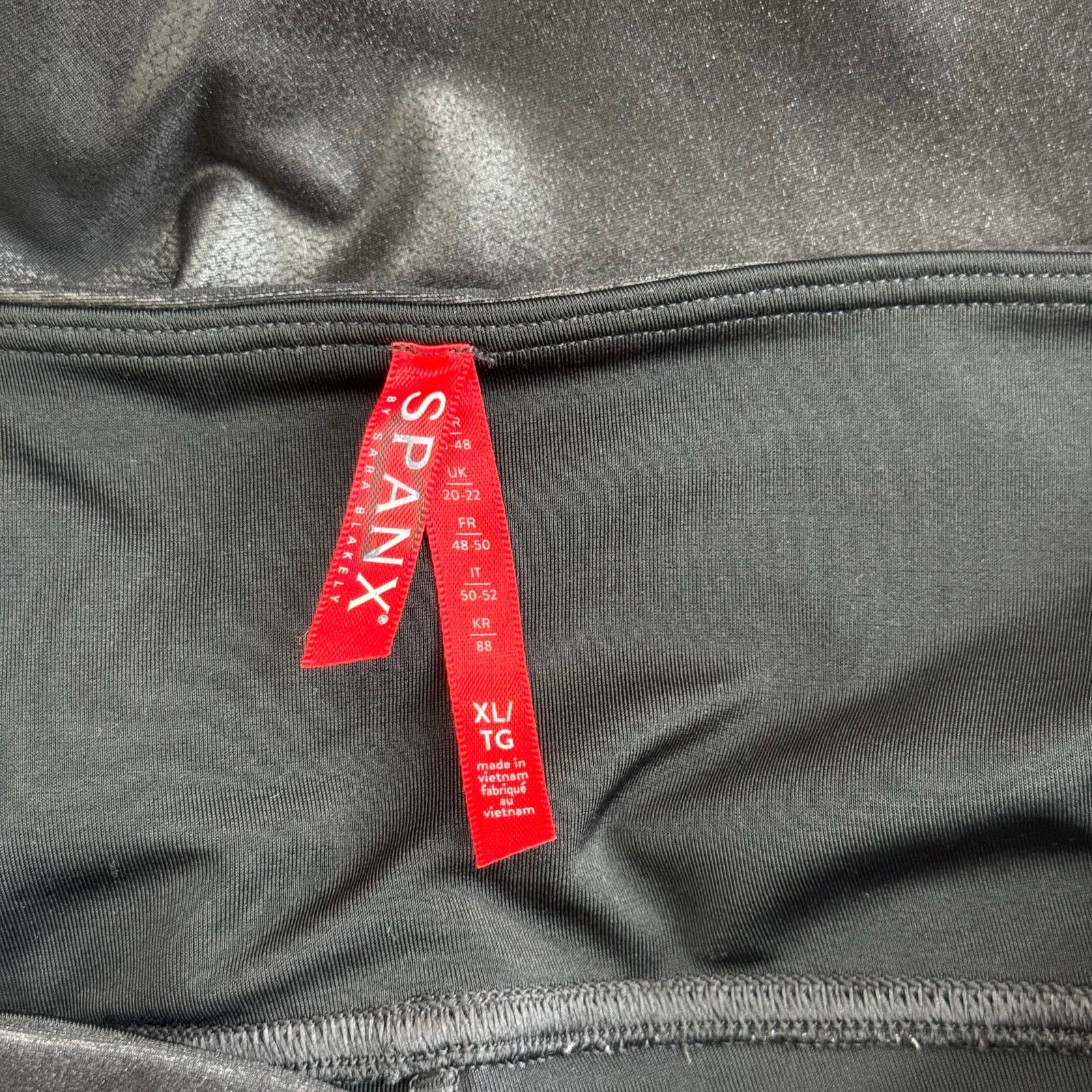 Spanx Spanx Faux Leather Leggings Pants Black Size XL Size 38" / US 16 / IT 52 - 5 Thumbnail
