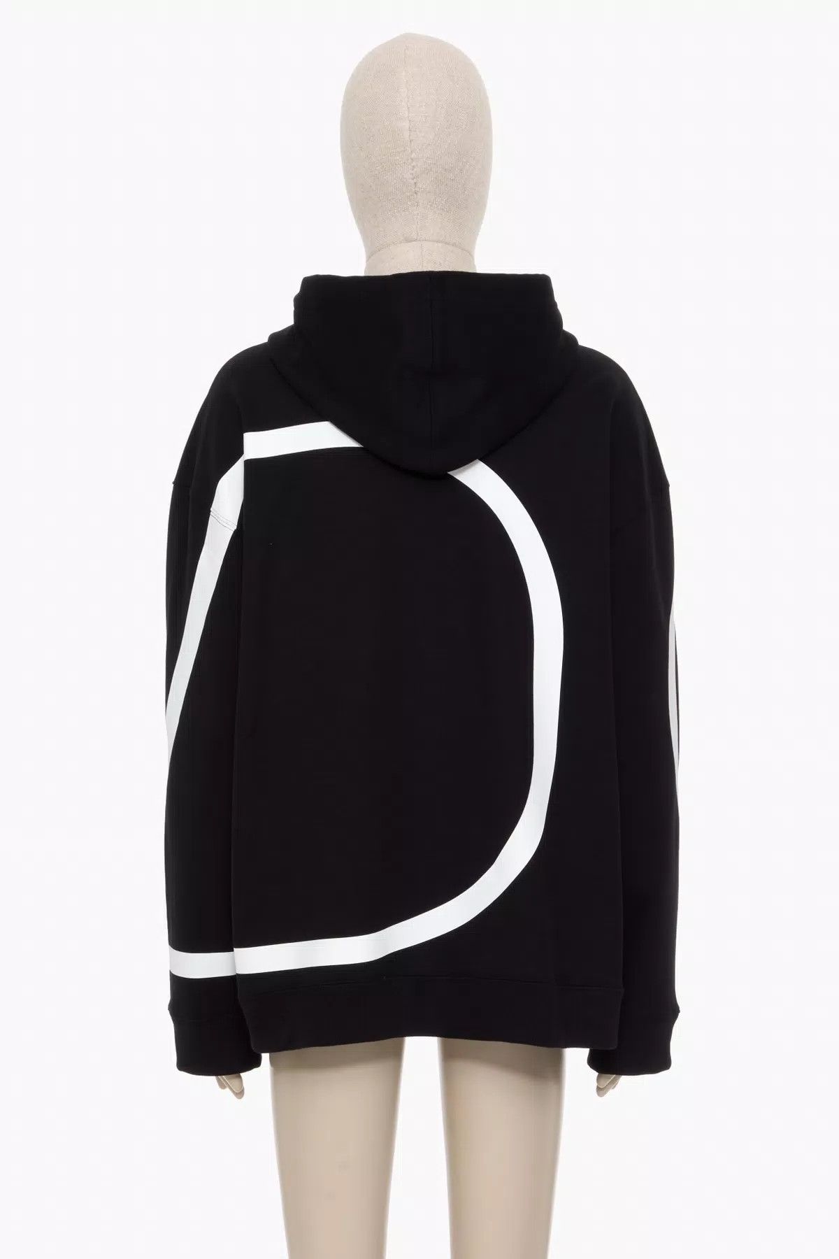 Valentino oc11z0725 Cotton Sweatshirt With Signature Print in Black Size US M / EU 48-50 / 2 - 3 Thumbnail