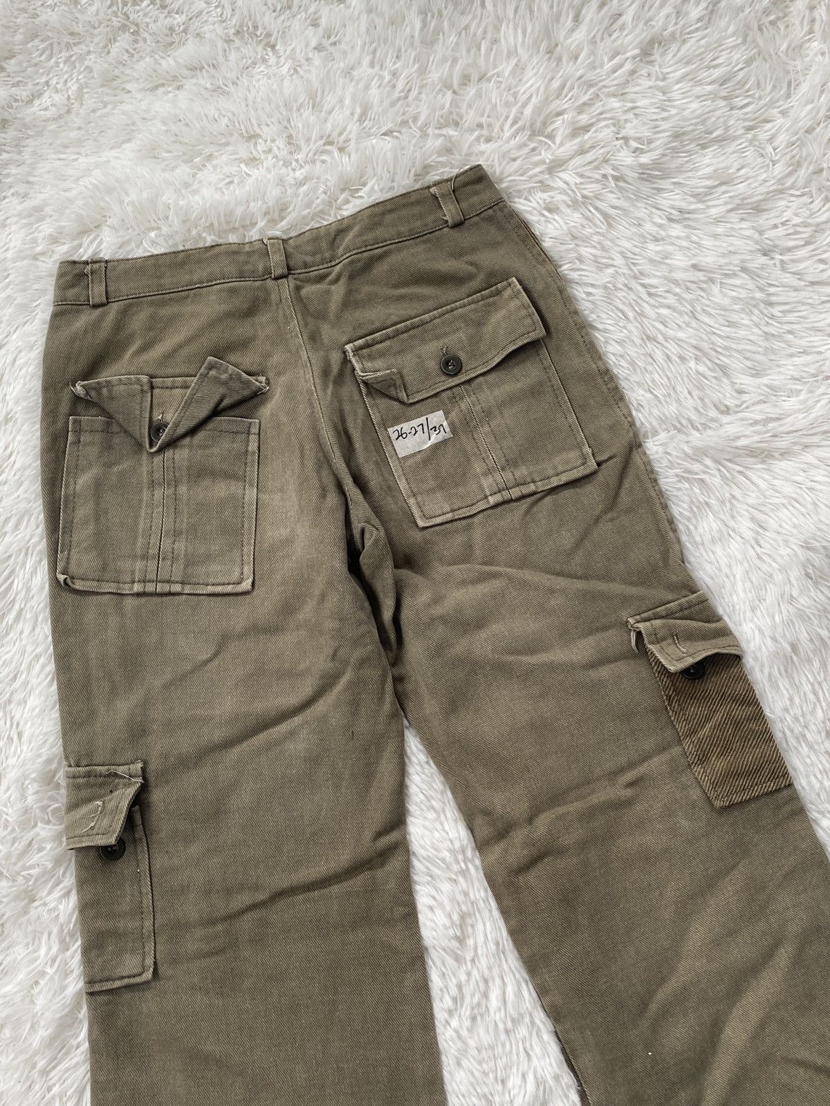 Vintage 🔥RARE🔥 Japanese Brand cool Cargo pant bootcut Size 27" / US 4 / IT 40 - 11 Thumbnail