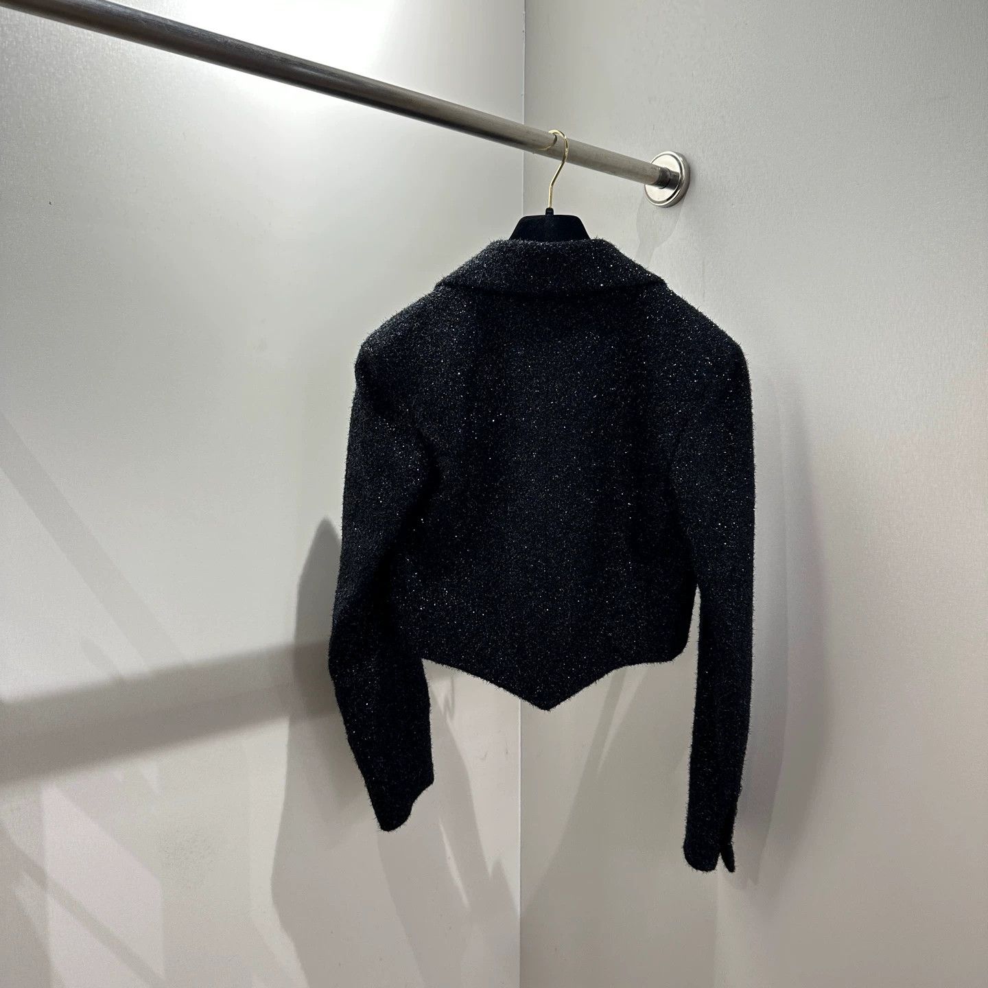 Chanel Chanel Shimmer Heart Double-Breasted Cotton Jacket 34 Size XS / US 0-2 / IT 36-38 - 2 Thumbnail
