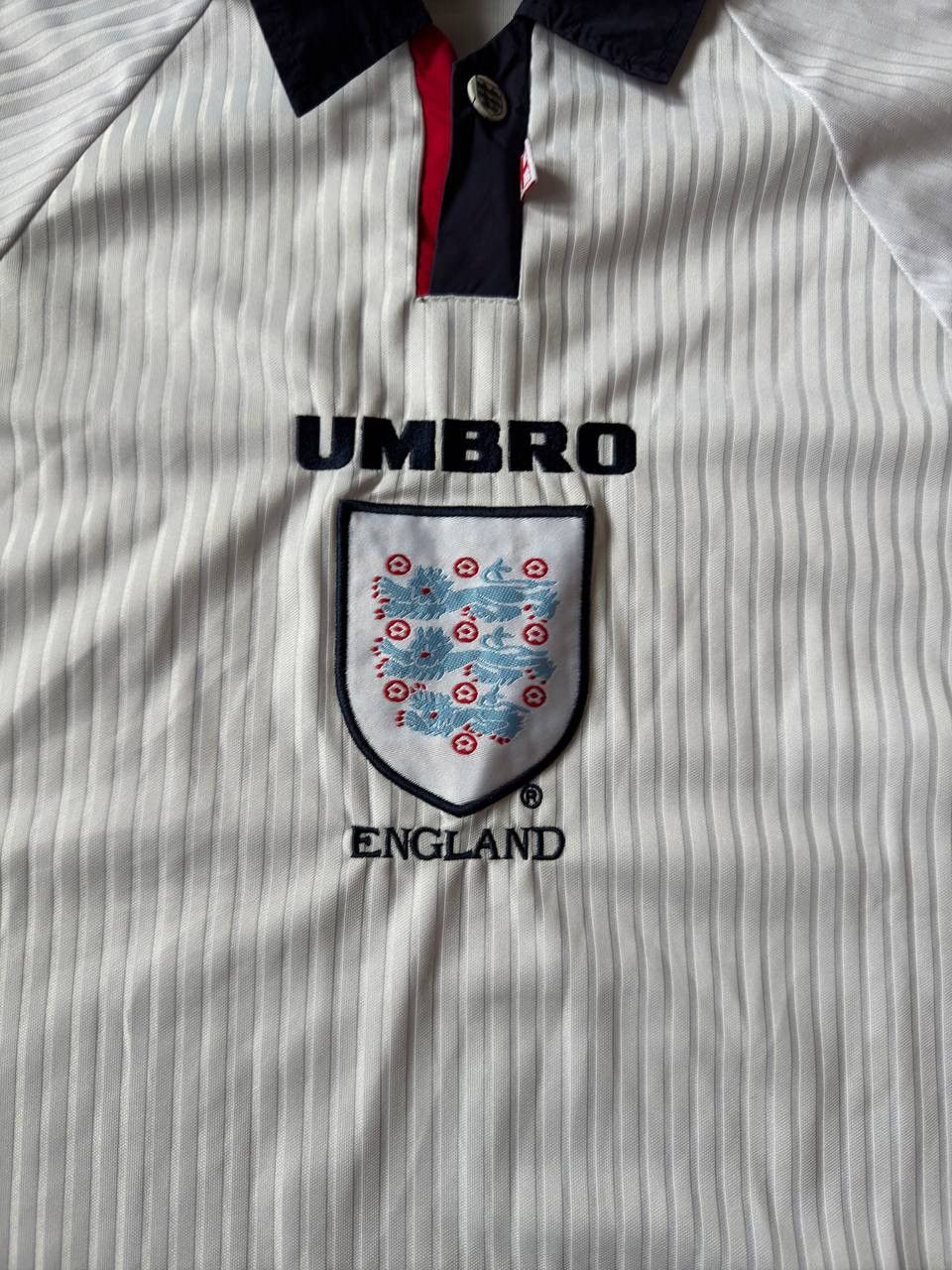 Umbro England Umbro vintage soccer jersey 1990th M Size US M / EU 48-50 / 2 - 6 Thumbnail
