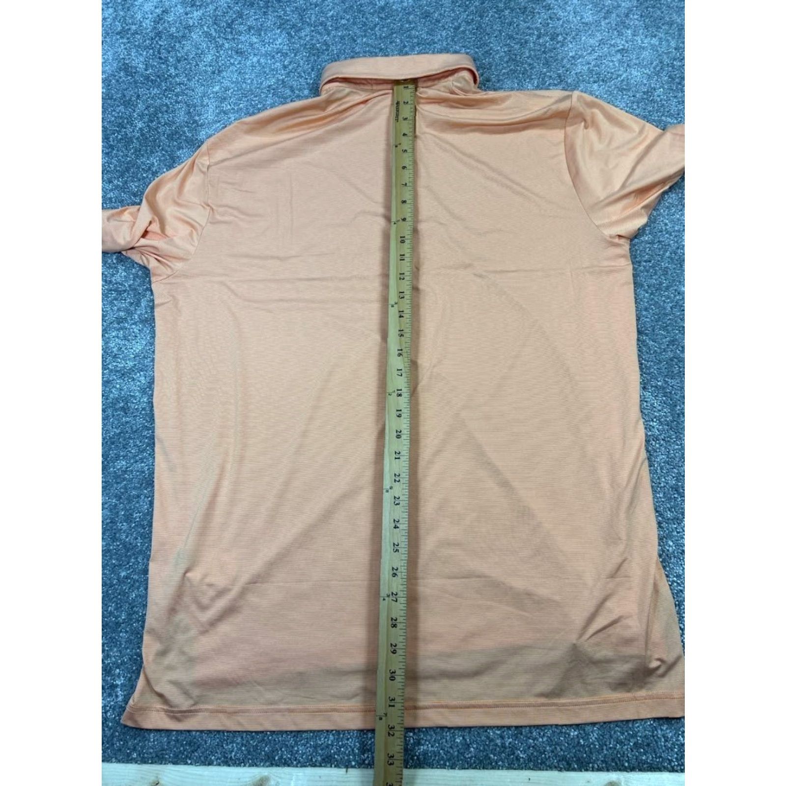 RLX Ralph Lauren Rlx Ralph Lauren Polo Shirt Mens Xl Orange Golf Size US XL / EU 56 / 4 - 7 Thumbnail