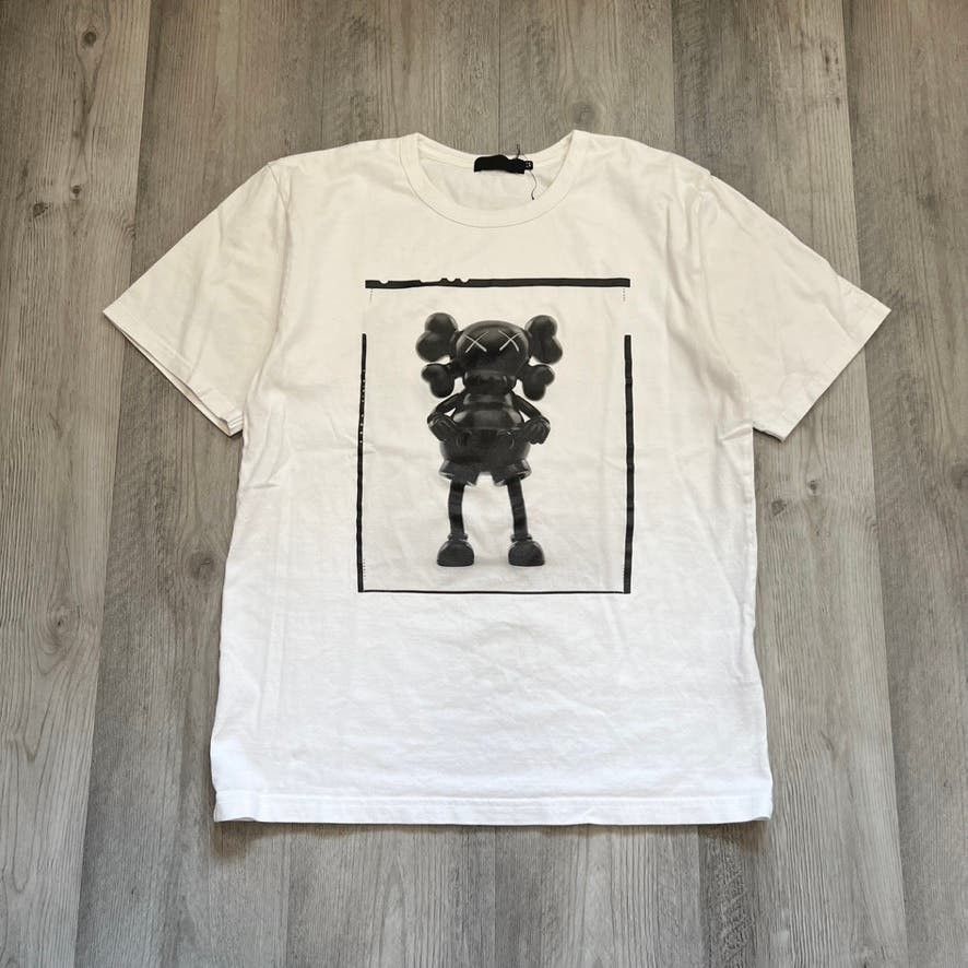 image of Kaws X Original Fake Companion Tee Shirt White Vintage, Men's (Size Medium)
