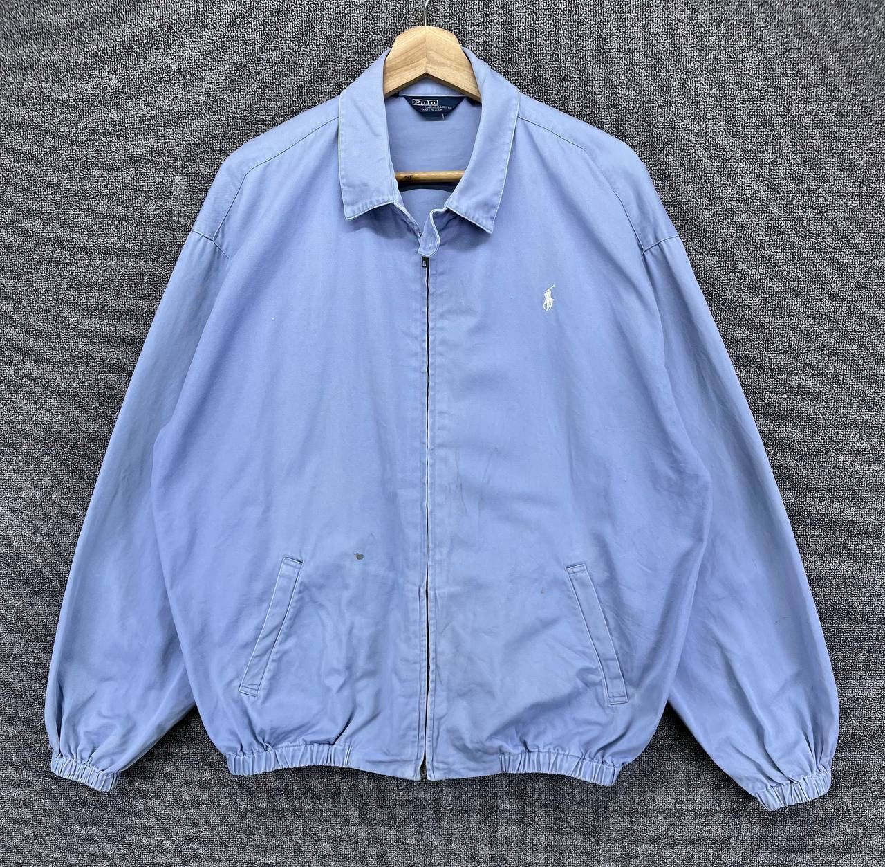Polo Ralph Lauren Vintage Polo Ralph Lauren Made In USA Zip Up Rare Jacket Size US L / EU 52-54 / 3 - 1 Thumbnail