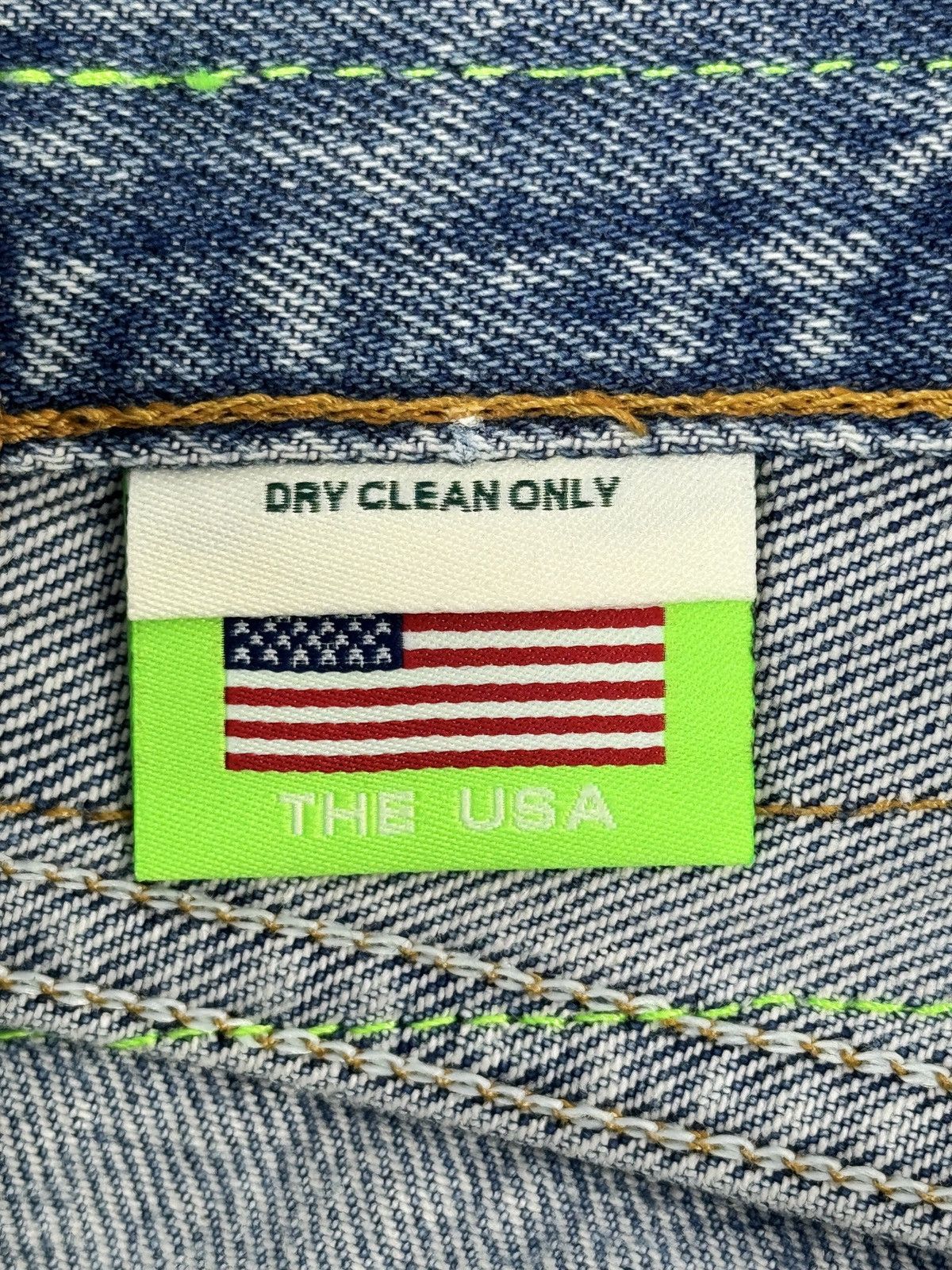 Better With Age GENTLEMENT’S PATCH WORK TRIPLE WIDE LONG DENIM SHORTS Size US 28 / EU 44 - 7 Thumbnail