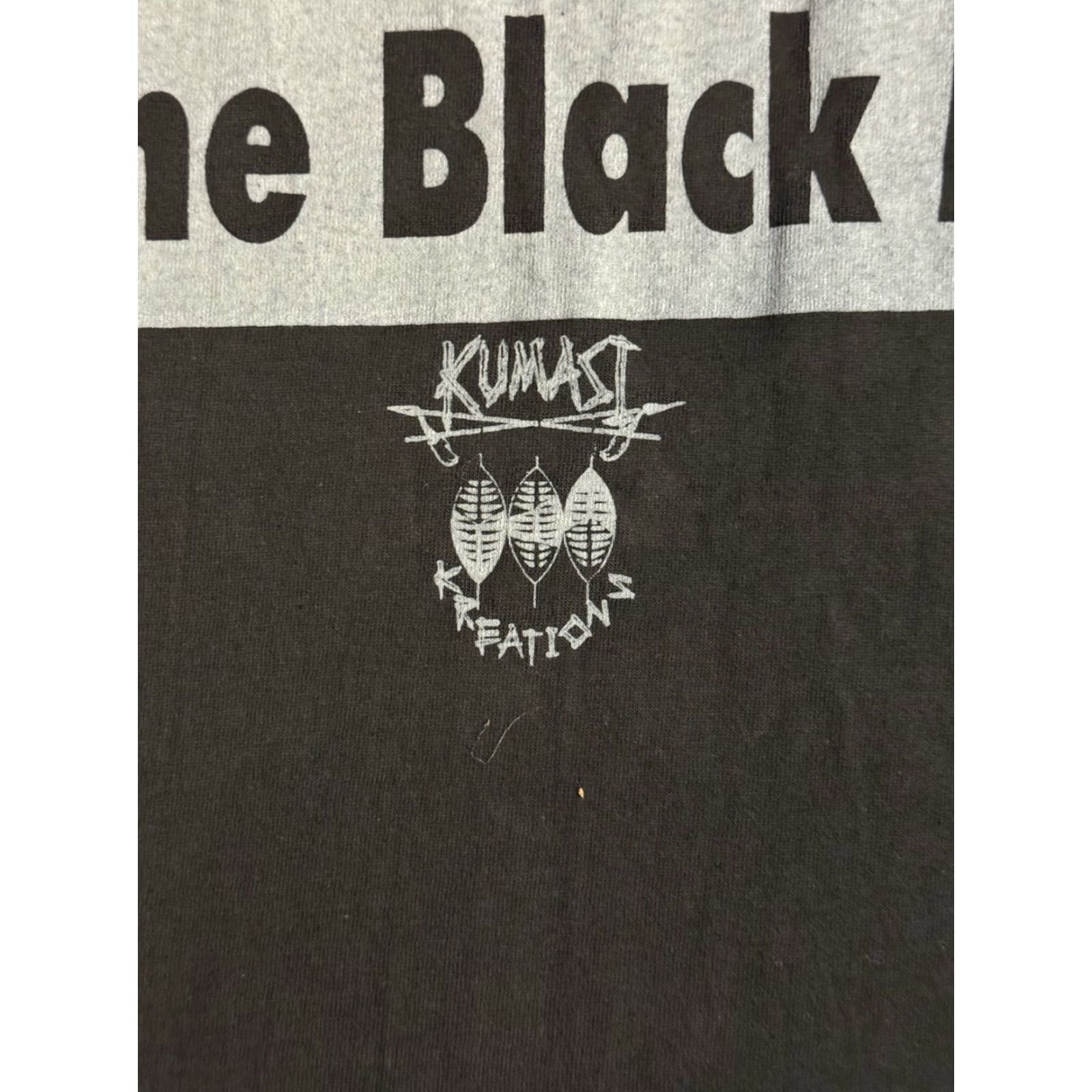Vintage VINTAGE 90s Black Men Are The Greatest Kumasi Kreations T Shirt XL Rap Tee 1990s Men Shirt Size US XL / EU 56 / 4 - 7 Thumbnail