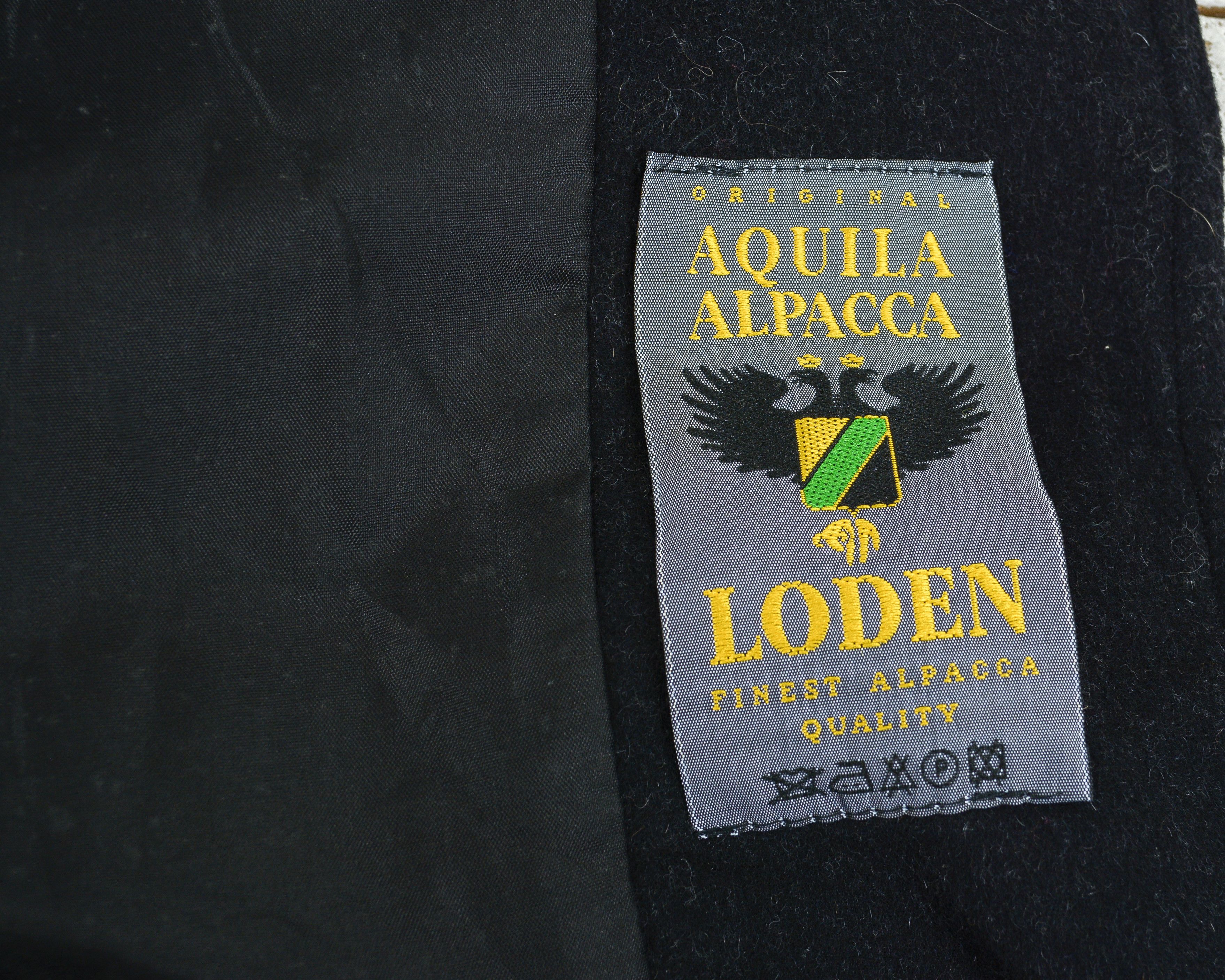 Vintage Original Aquila Alpacca Loden 2XL Wool Coat Button Up Size XXL / US 16-18 / IT 52-54 - 8 Thumbnail