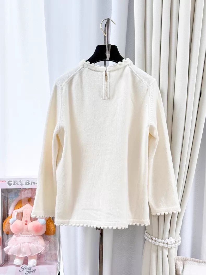 Chanel Chanel Fake two-piece long-sleeved cashmere knitted sweate Size S / US 4 / IT 40 - 3 Thumbnail