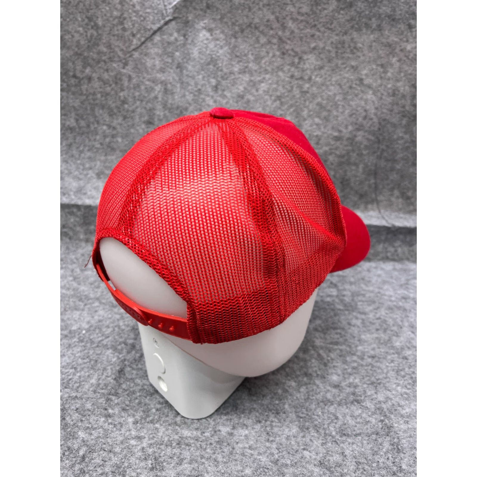 Bass Pro Shops Bass Pro Shops Hat Cap Snap Back Adult Red Cotton Twill Truckerit Trucker Fish Logo Casual Hats Mens One Size Size ONE SIZE - 7 Thumbnail